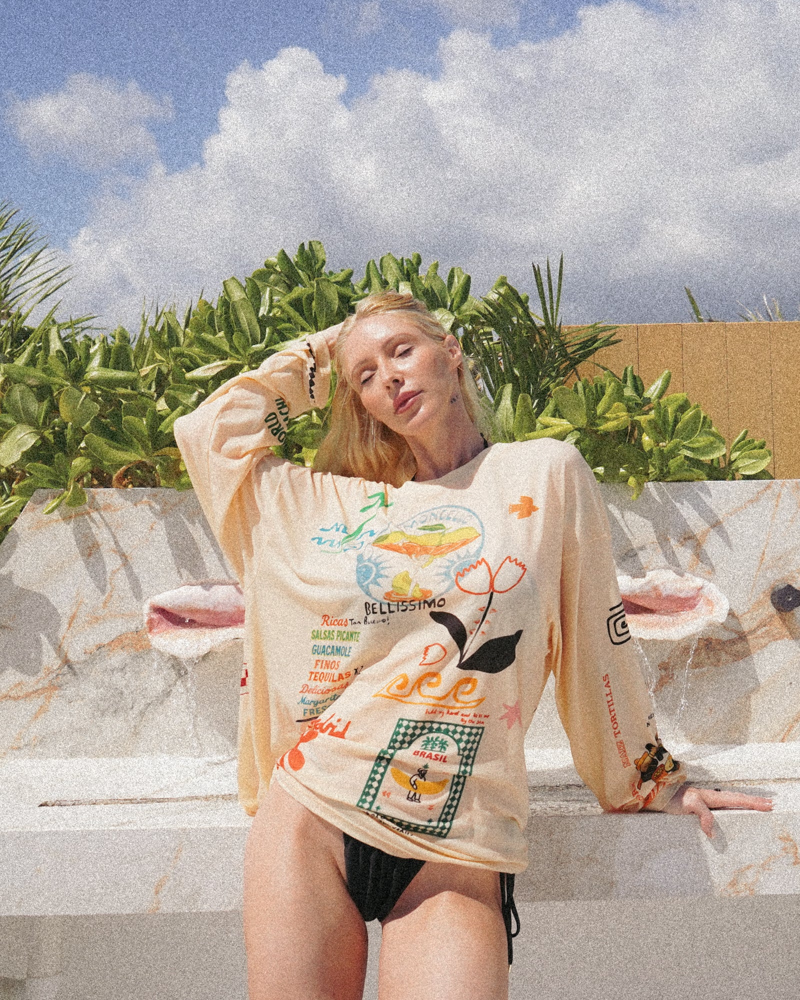 Postcards of Summer Long Sleeve Tee