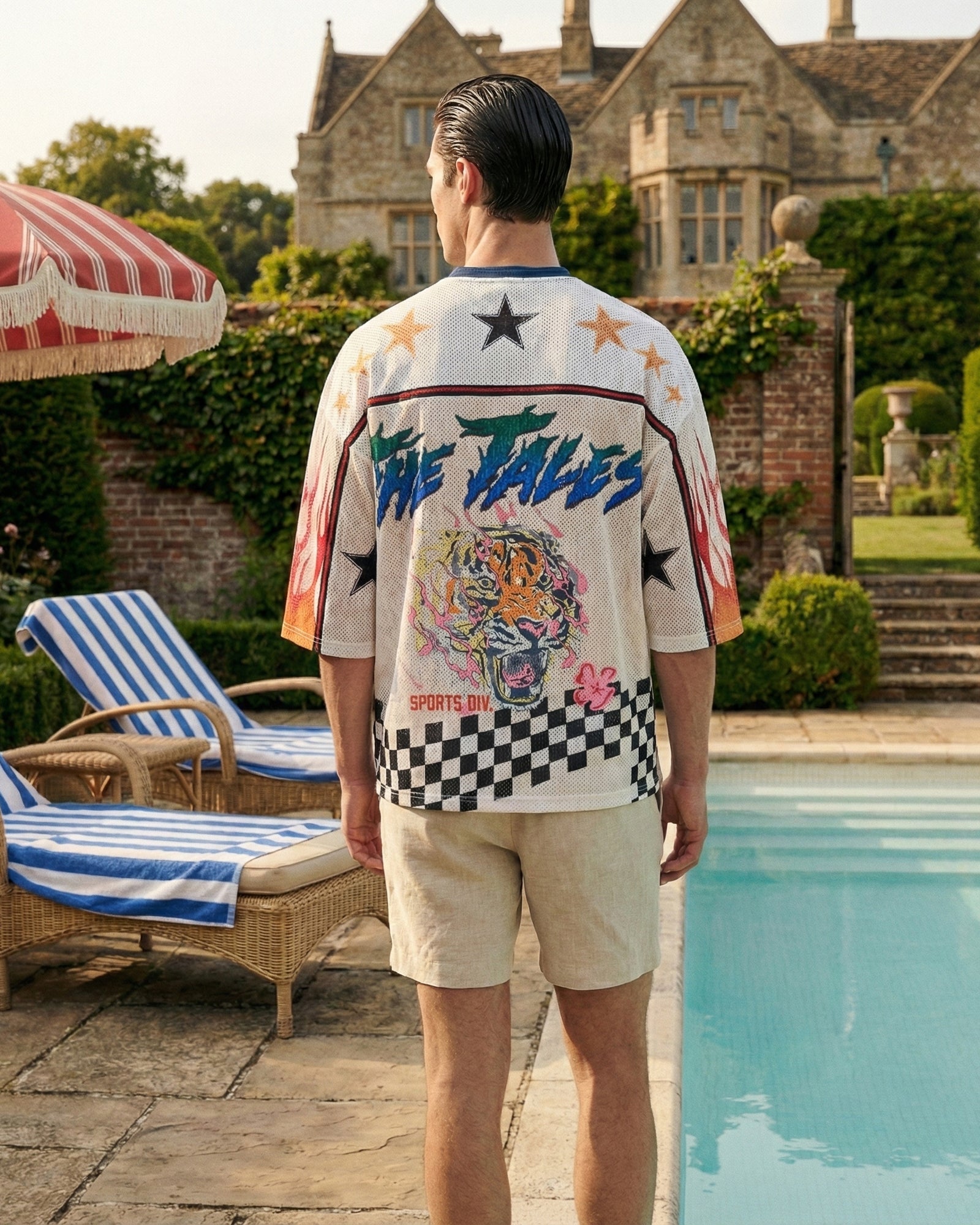 05 Racer Football Jersey by THE TALES - side view