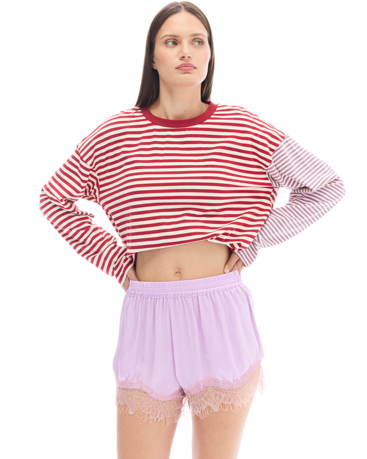 Lace Athena Silk Short THE TALES