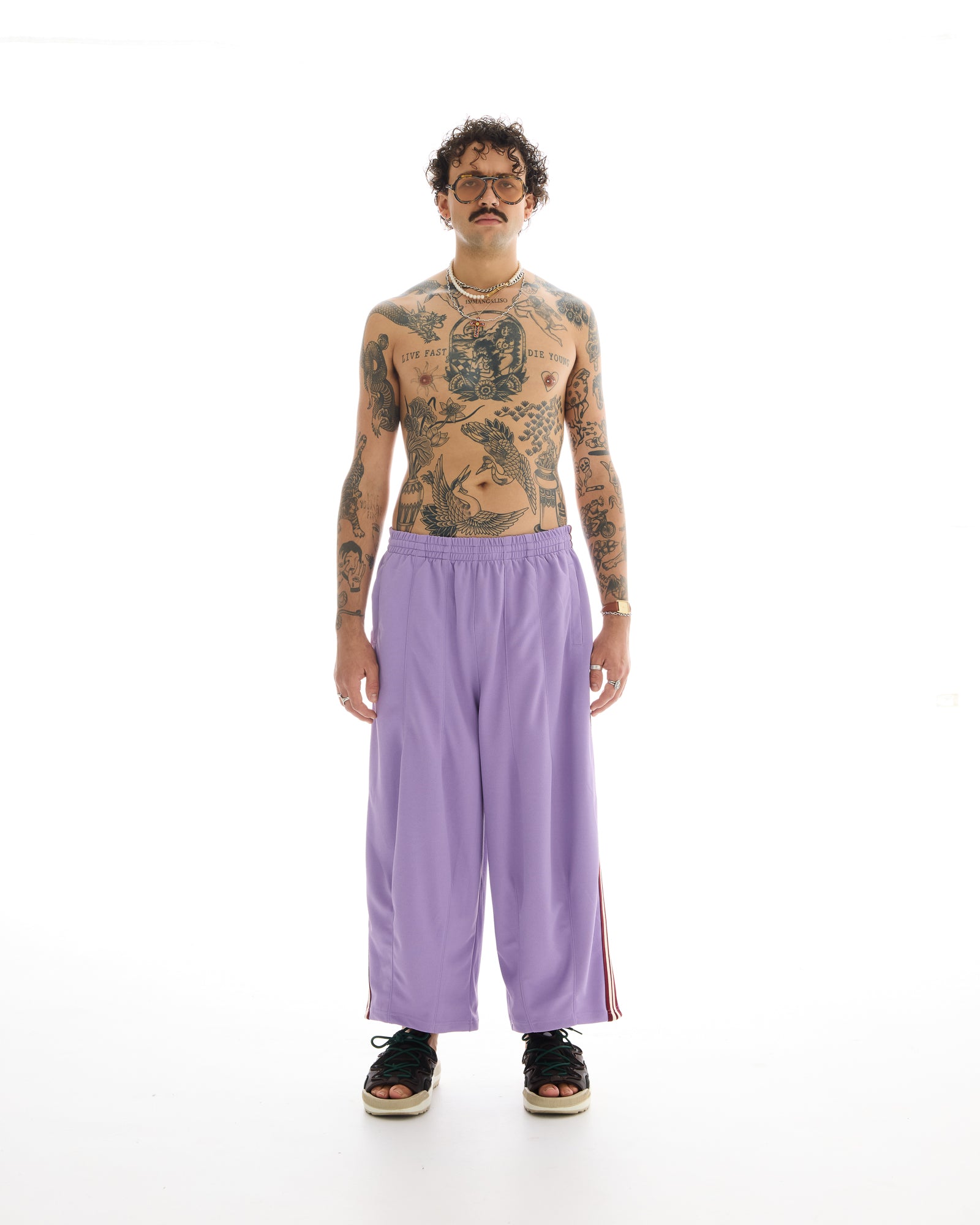 The Tales Harajuku Purple Track Pant