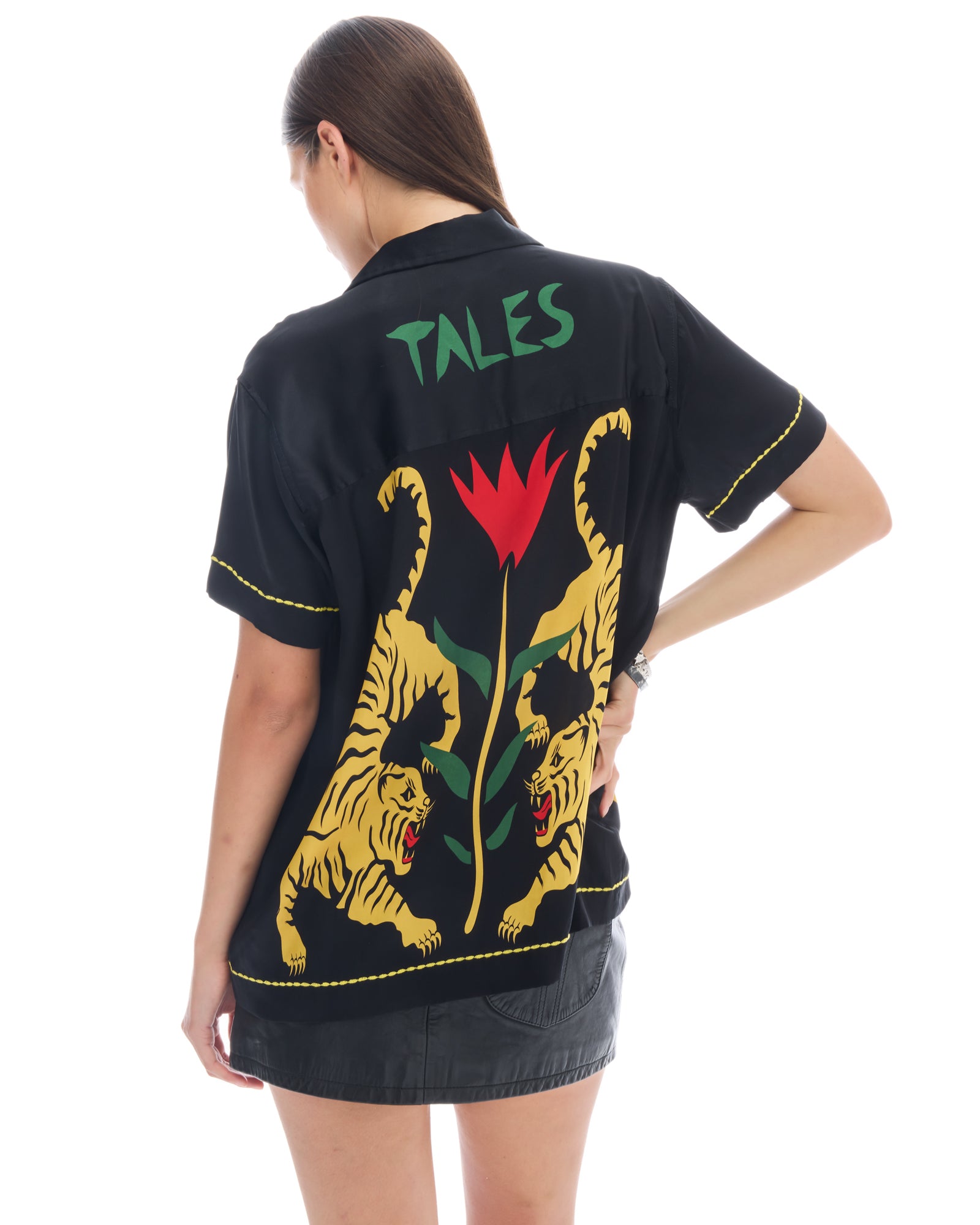 Crouching Tiger Silk Shirt