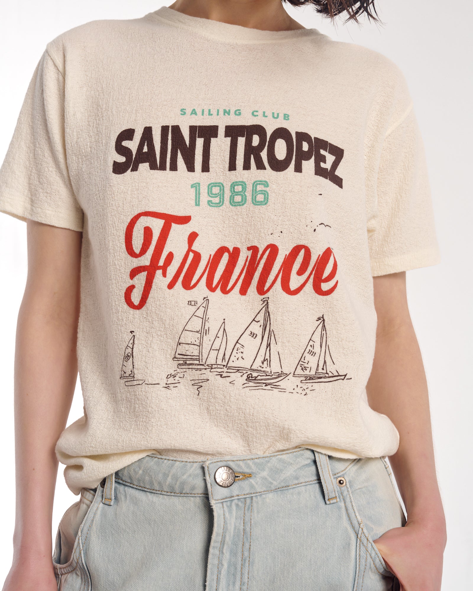 サントロペ ヘンプTシャツ