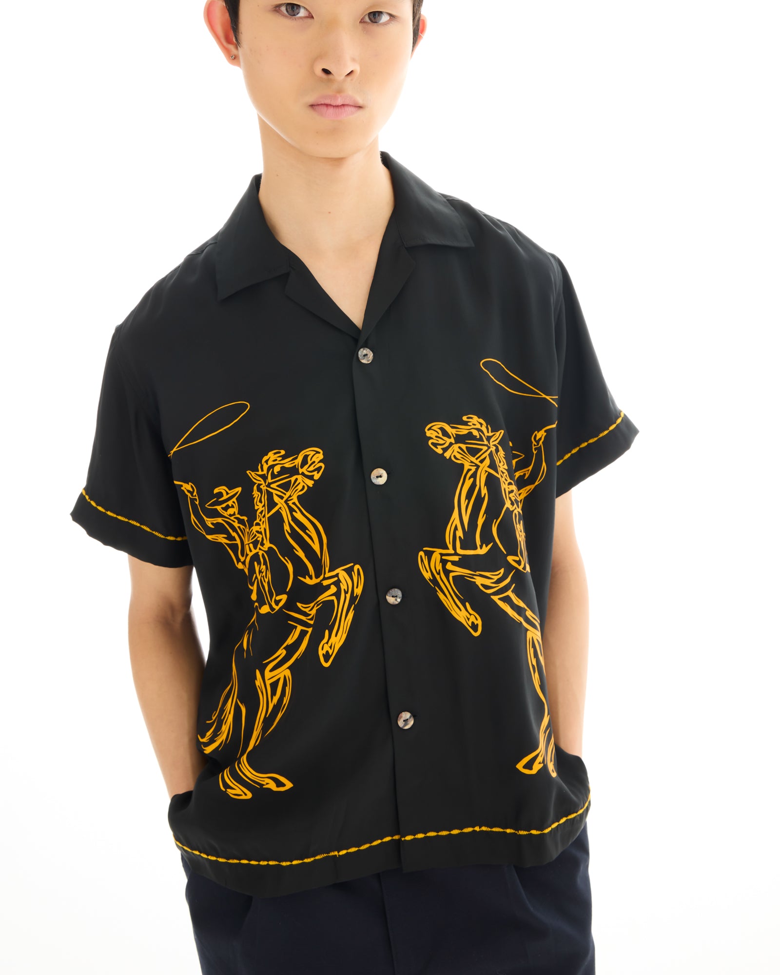 Cowboy Silk Shirt