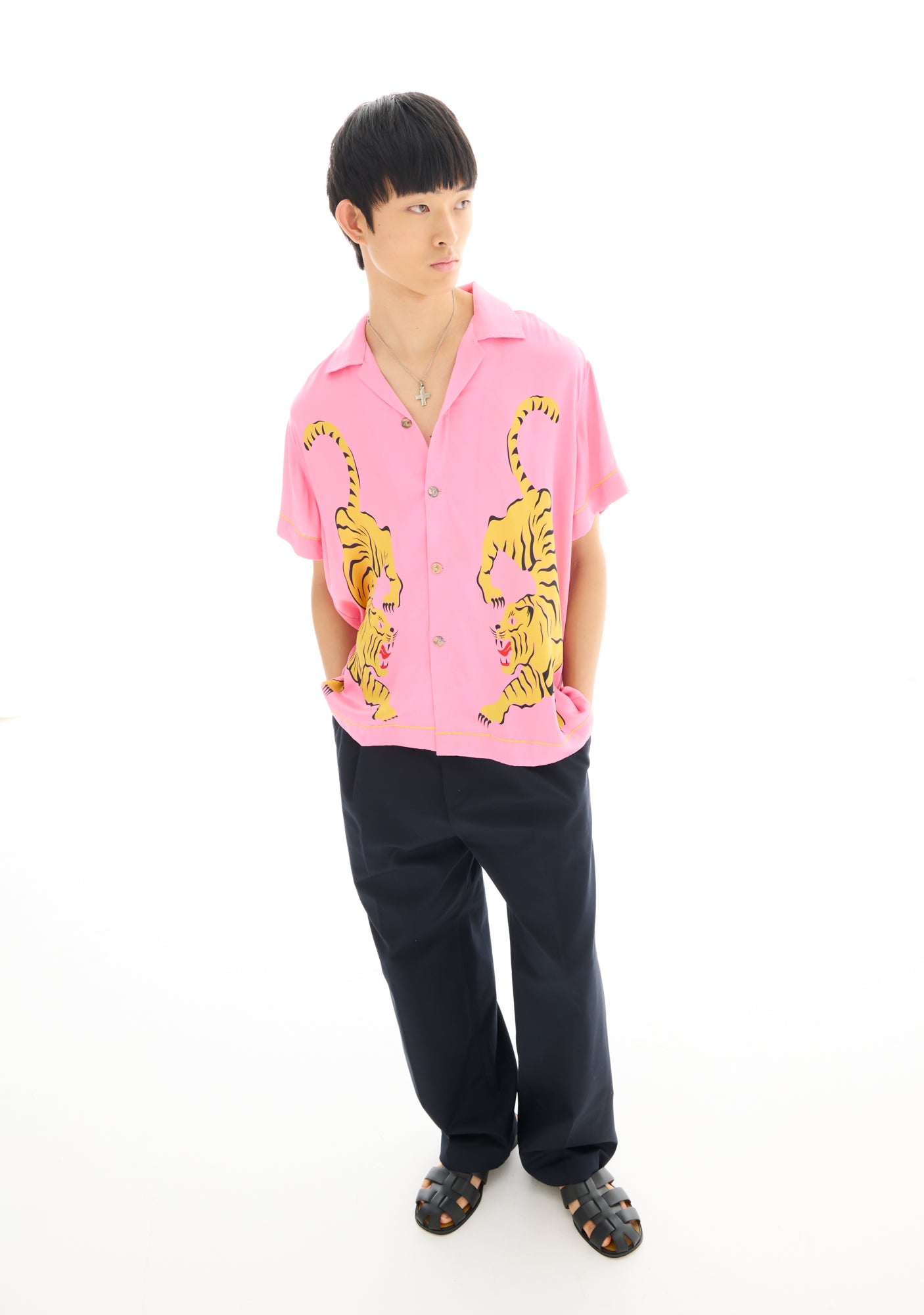 Crouching Tiger Silk Shirt