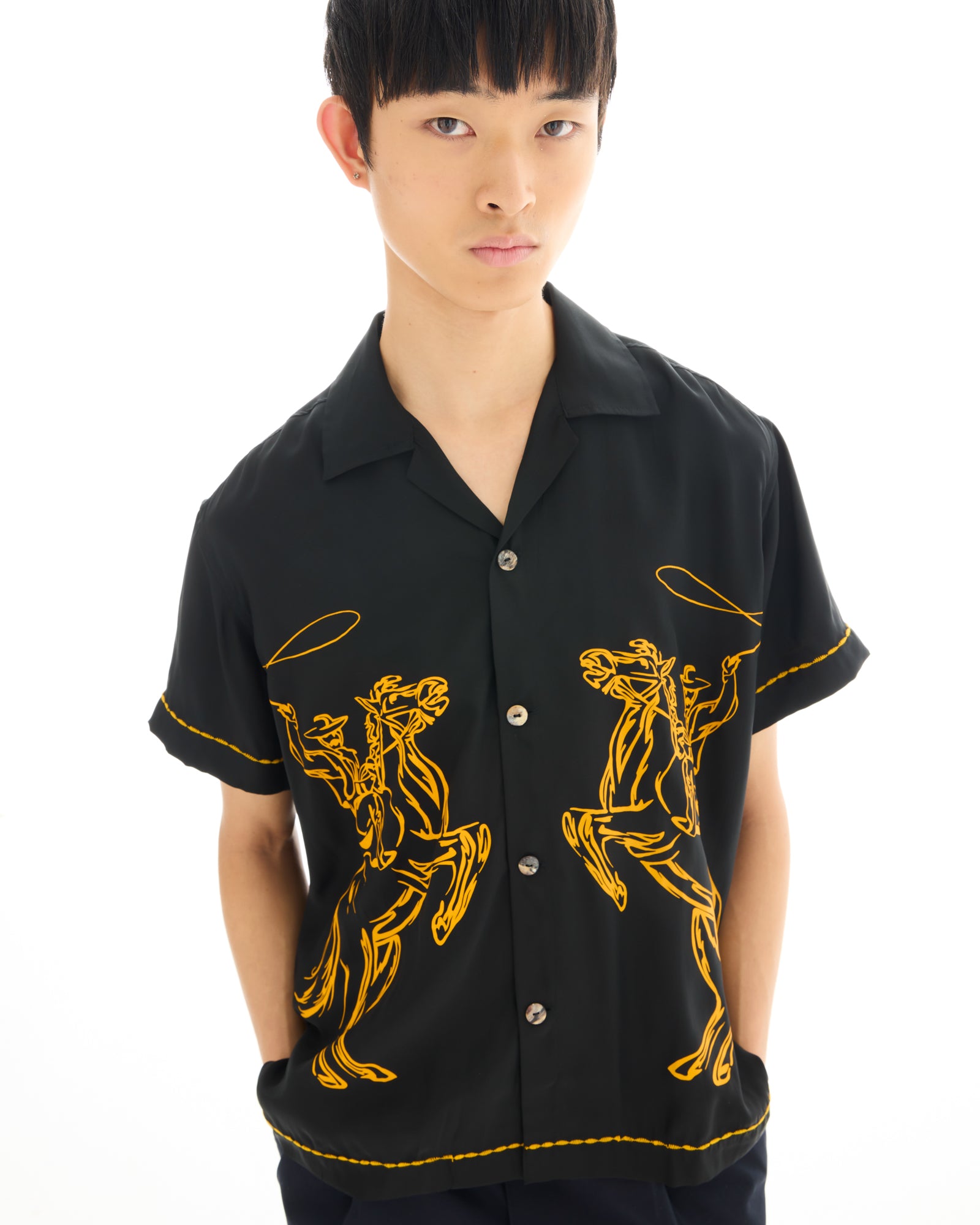 Cowboy Silk Shirt