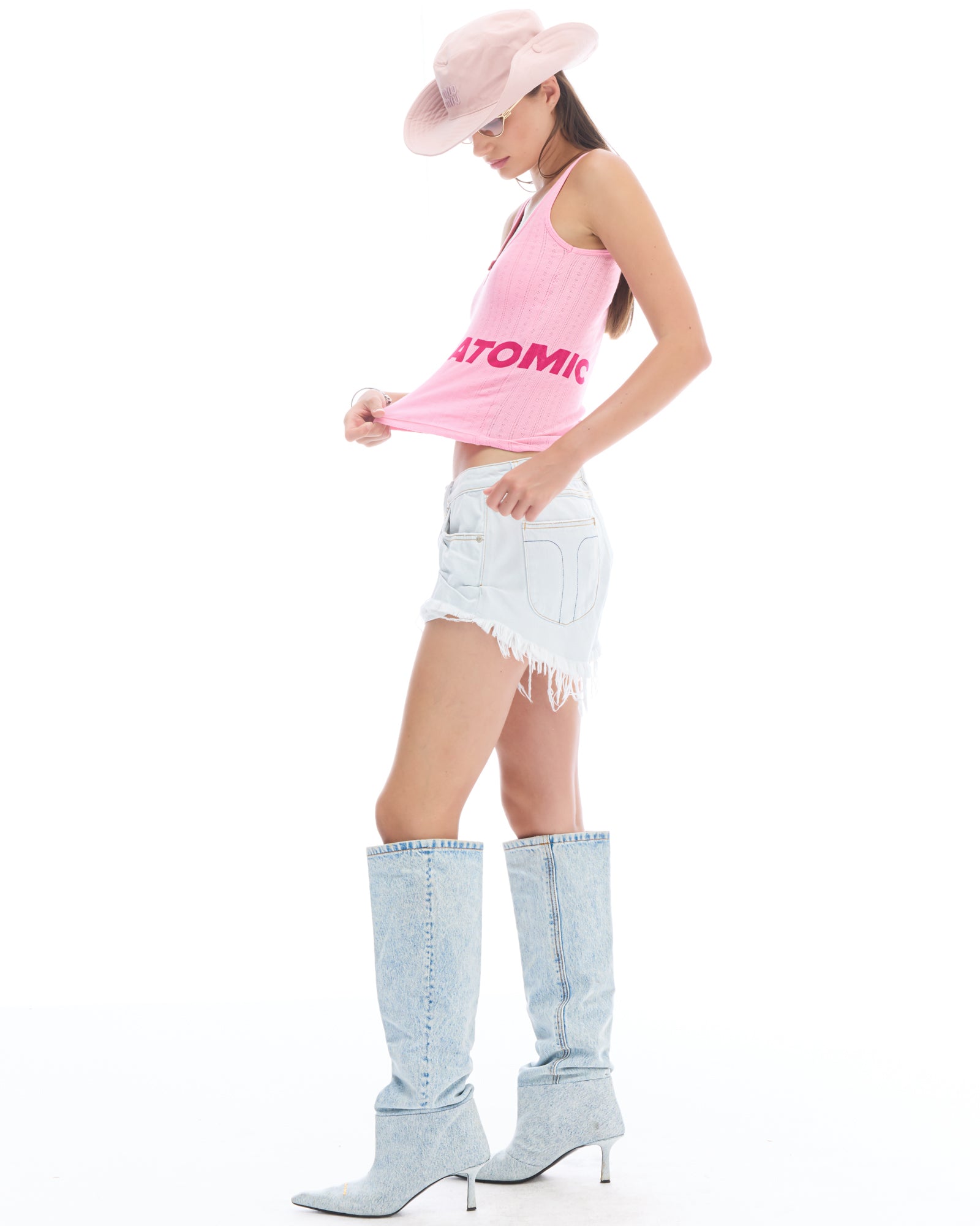 Atomic Pointelle Singlet