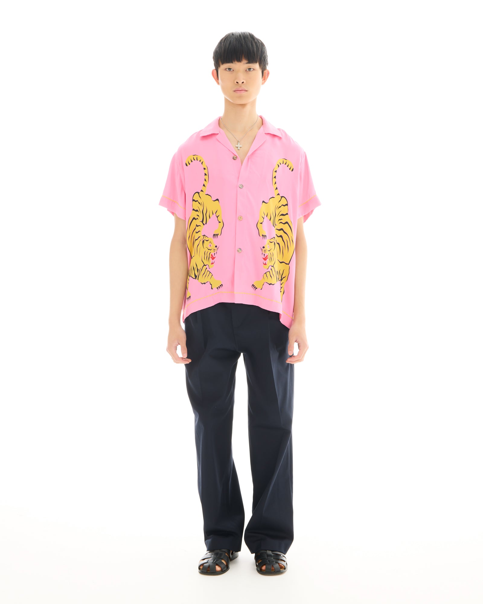 Crouching Tiger Silk Shirt