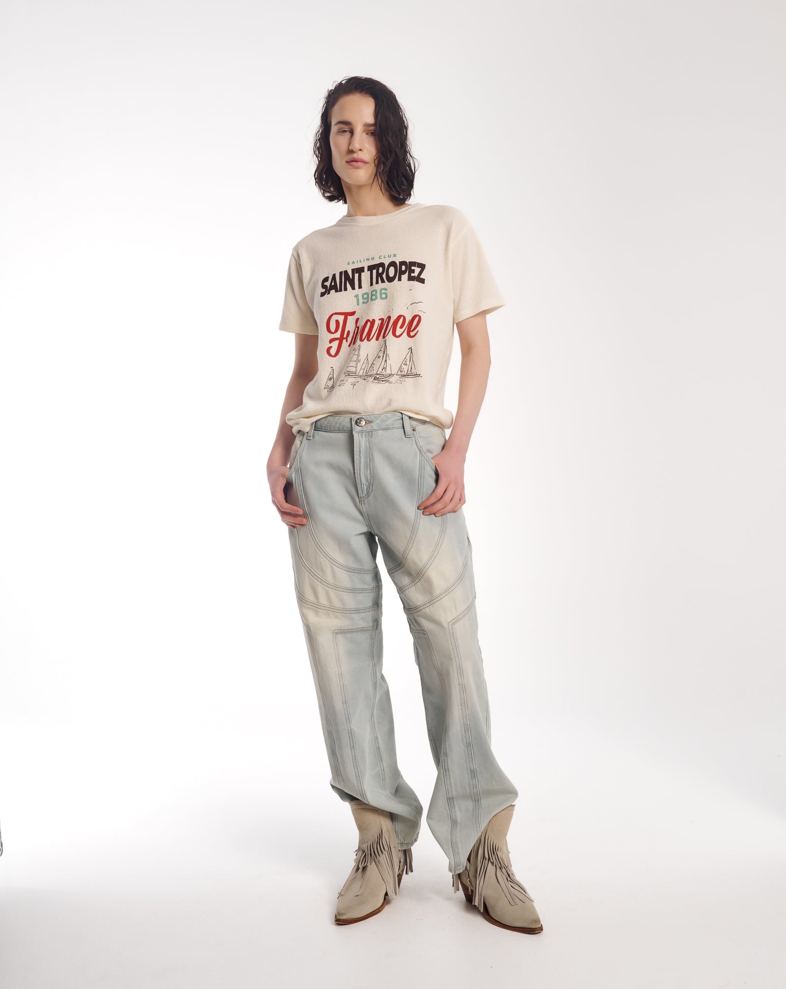 サントロペ ヘンプTシャツ