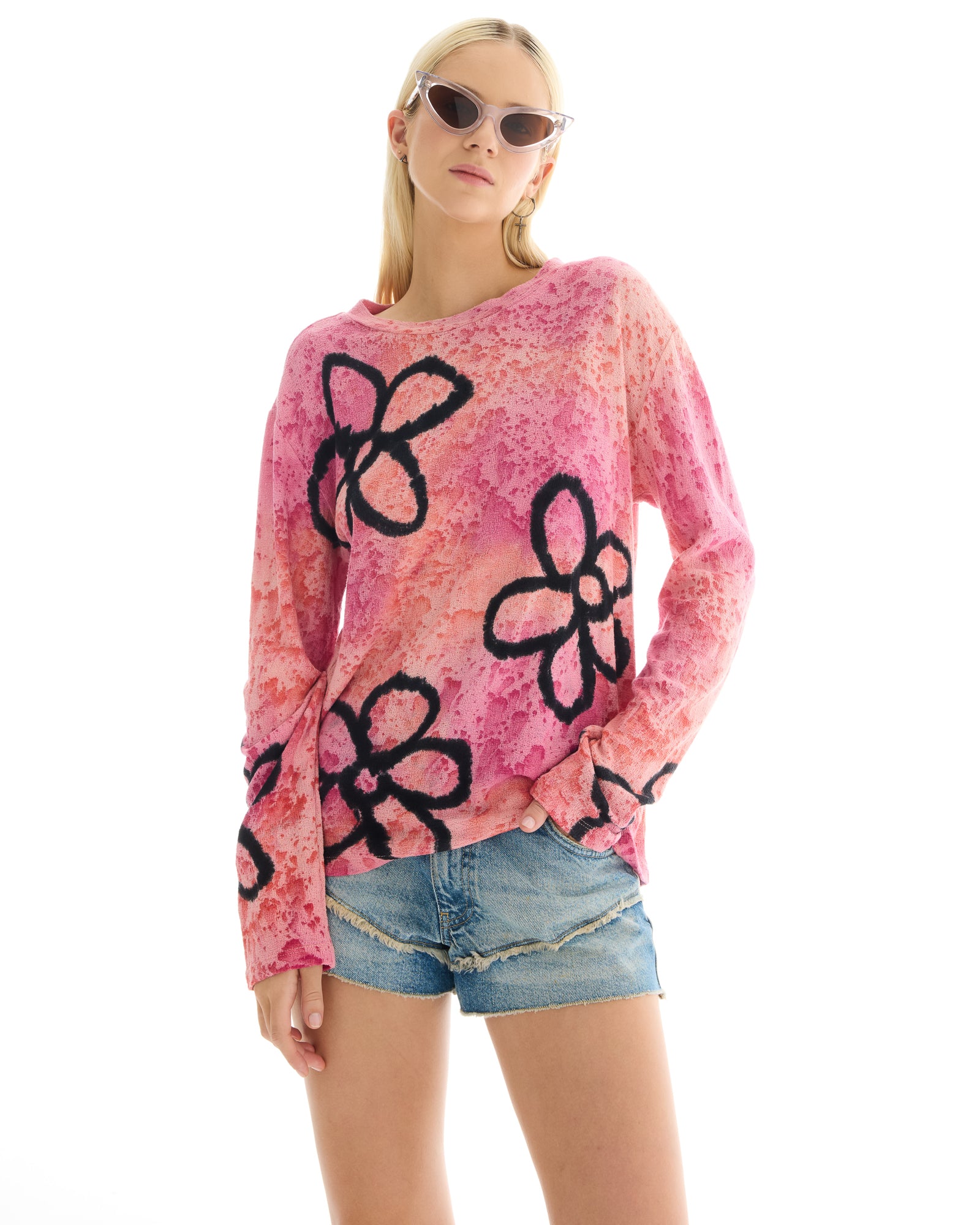 The Tales Floral Street Hemp Tee