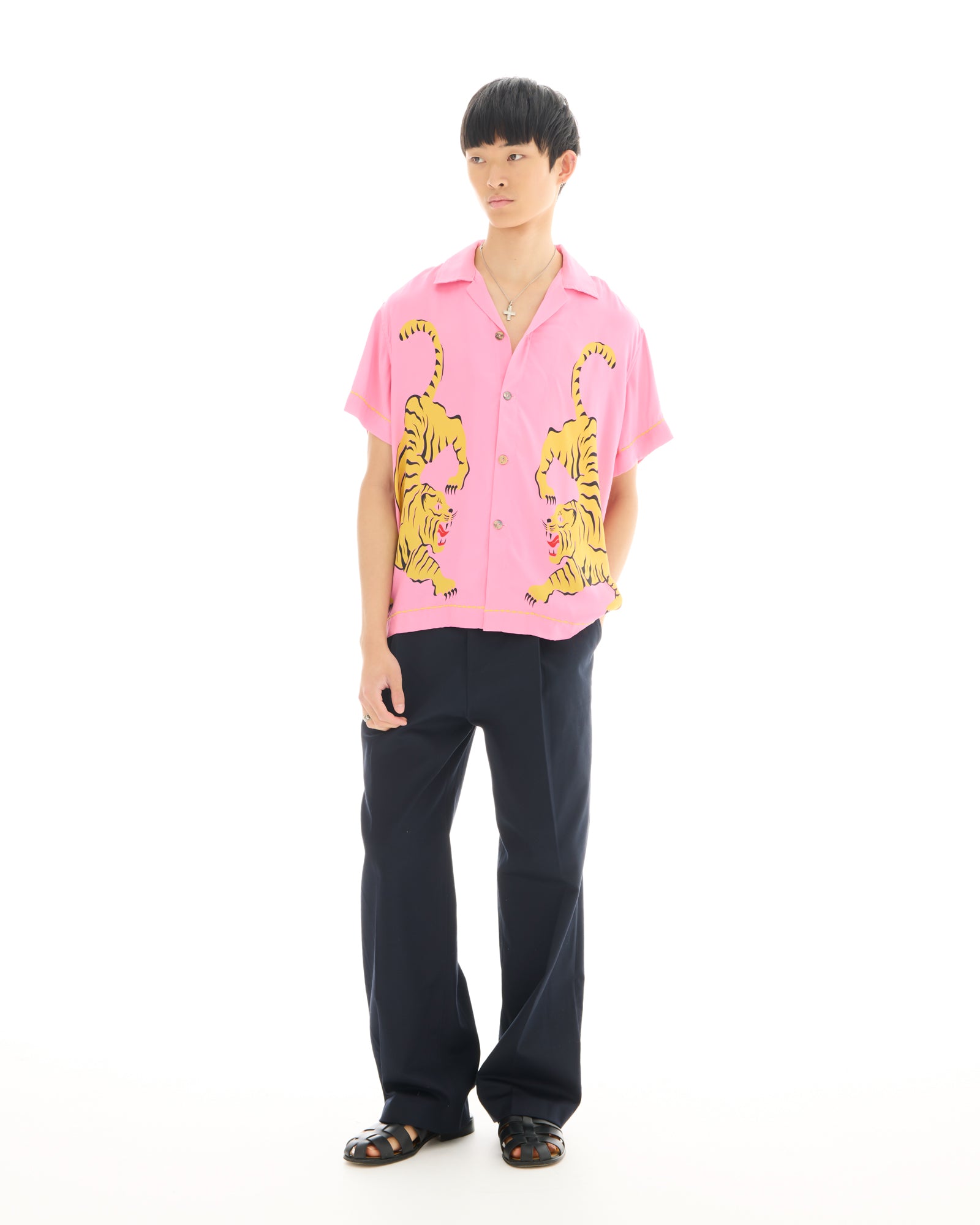 Crouching Tiger Silk Shirt