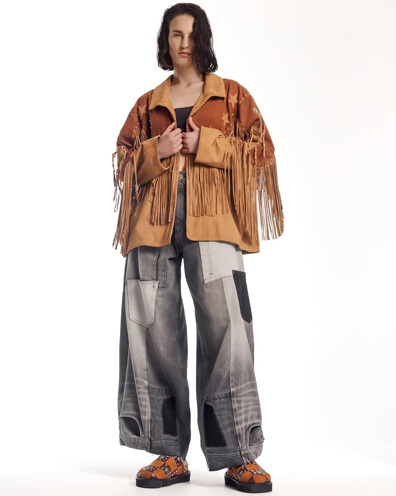 Portobello Road Fringed Suede Jacket THE TALES