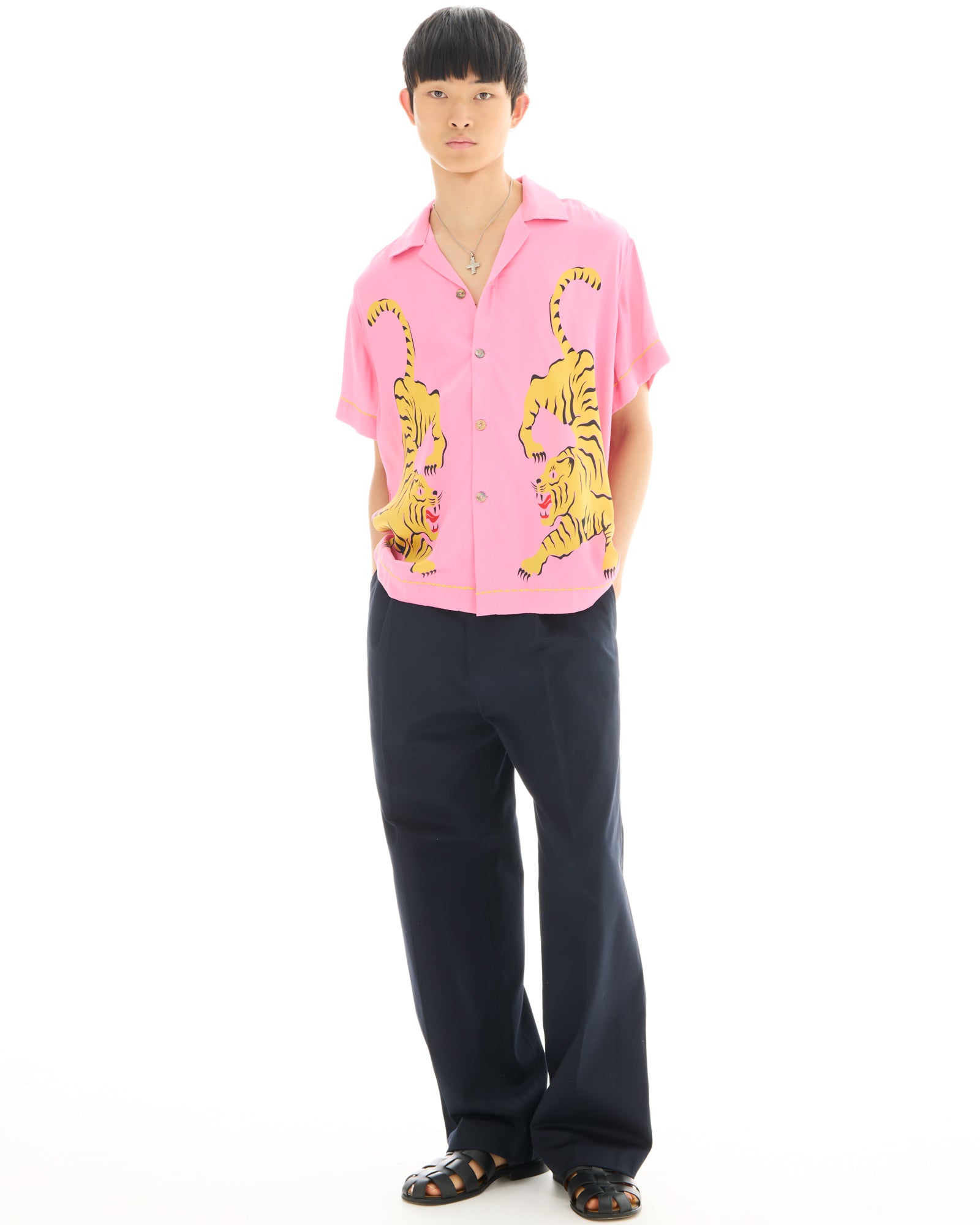 Crouching Tiger Silk Shirt