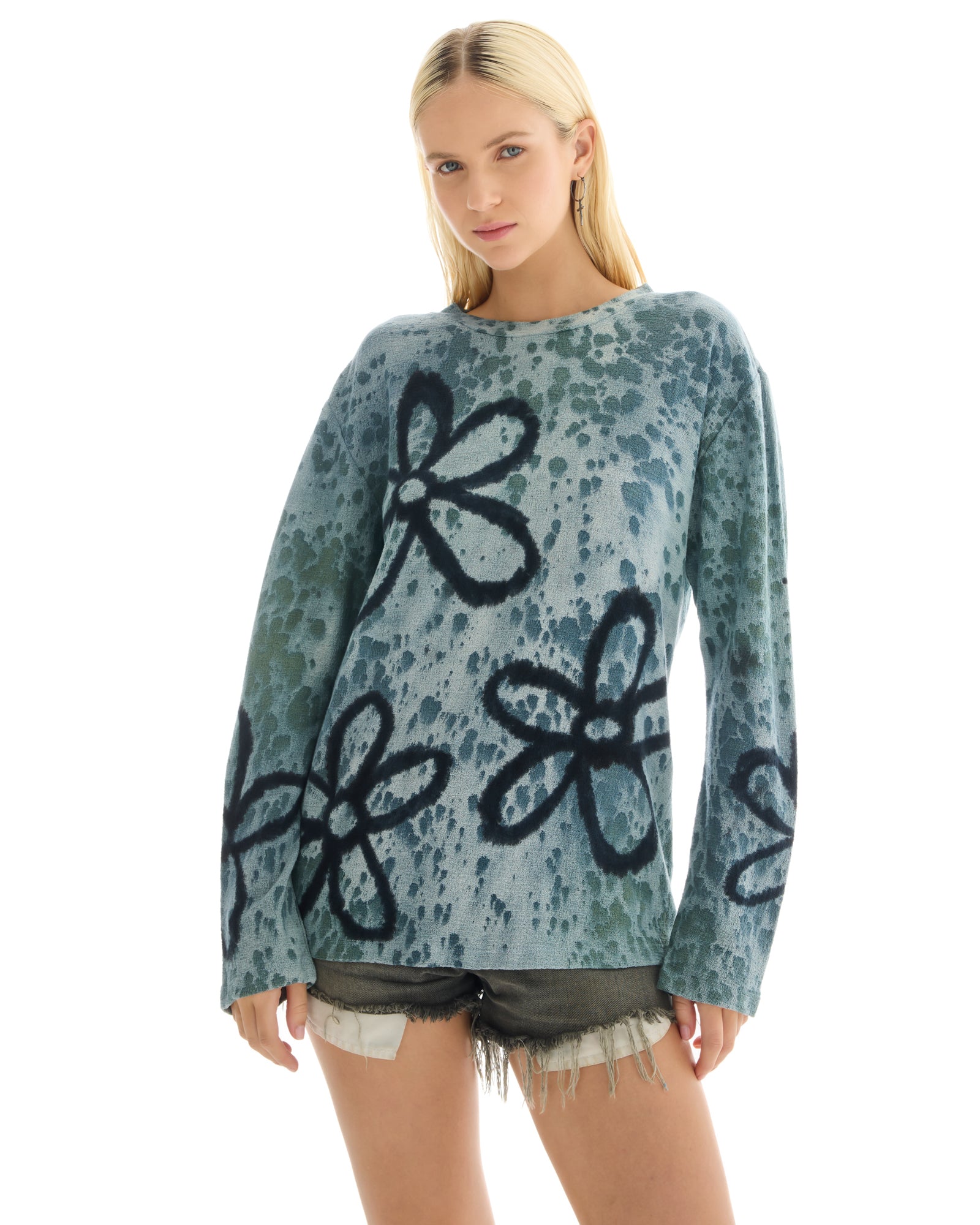The Tales Floral Street Hemp Tee