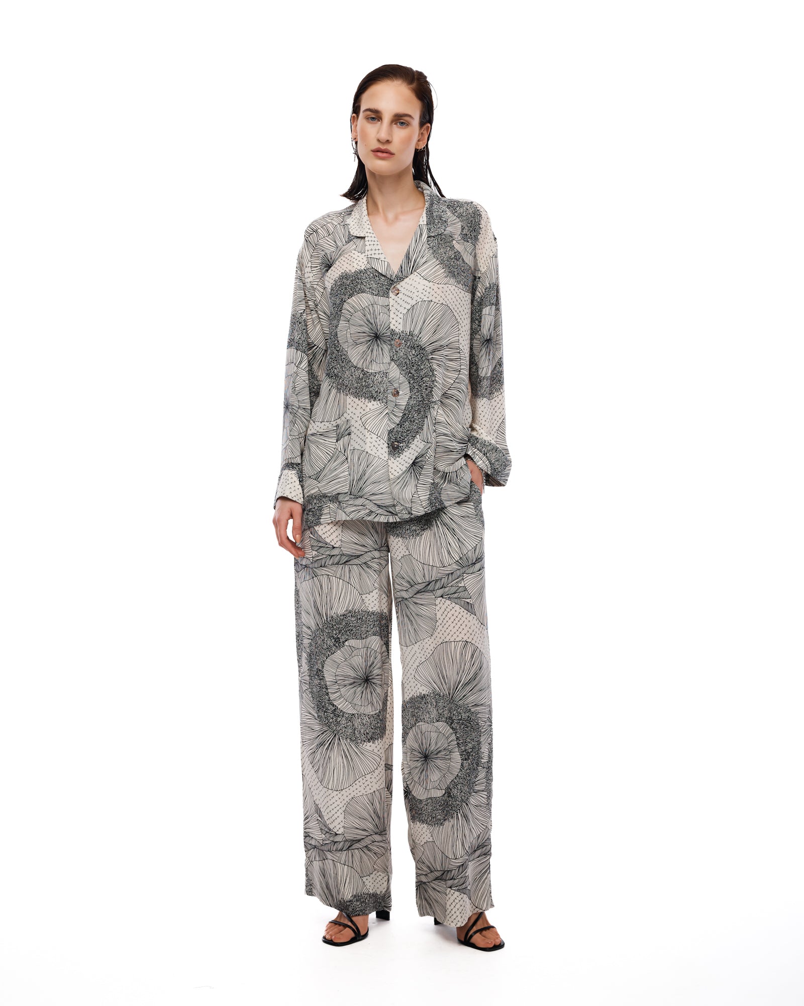 The Illustrated Flower Pant