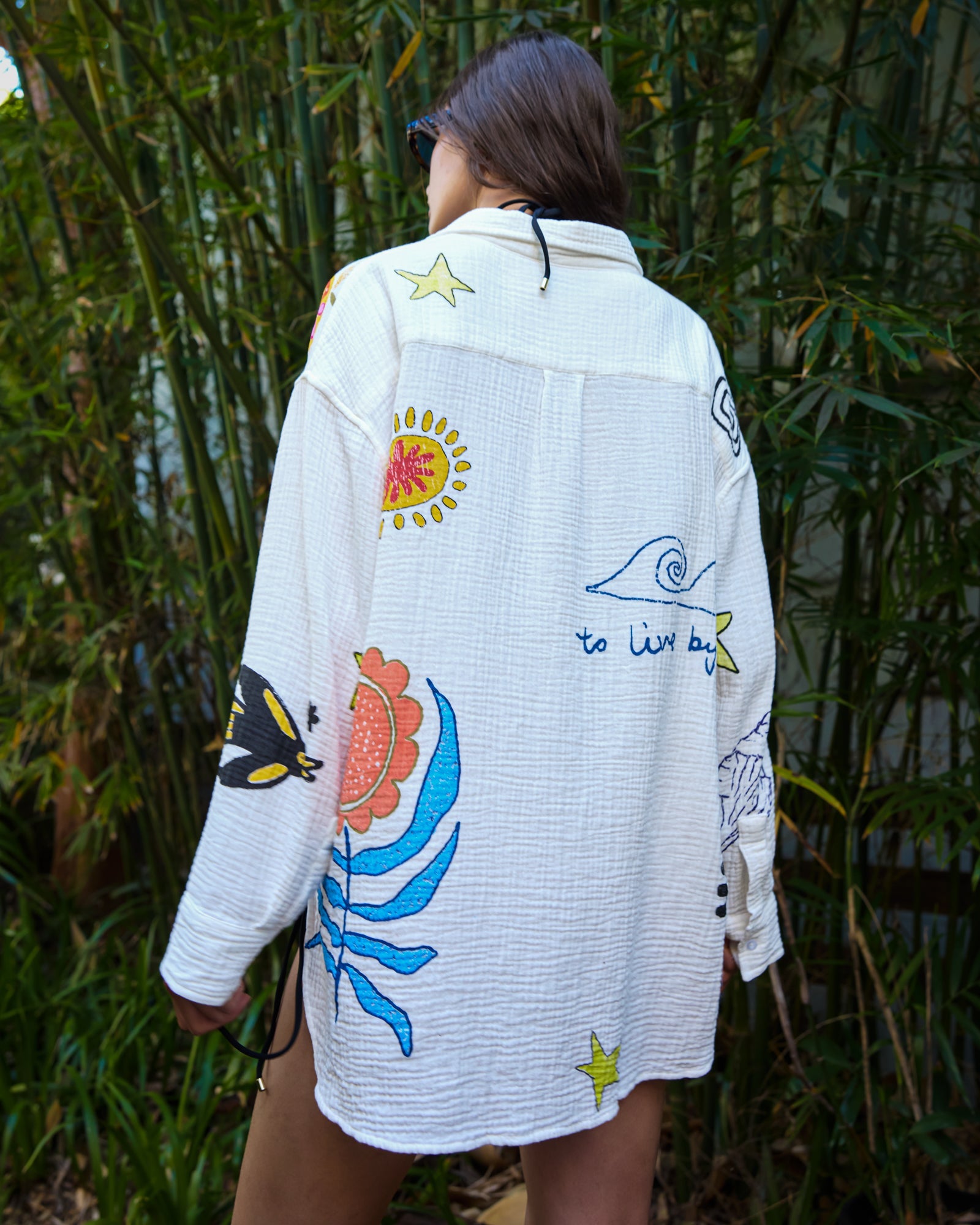 The Illustrated Weekend Shirt by THE TALES - product photo