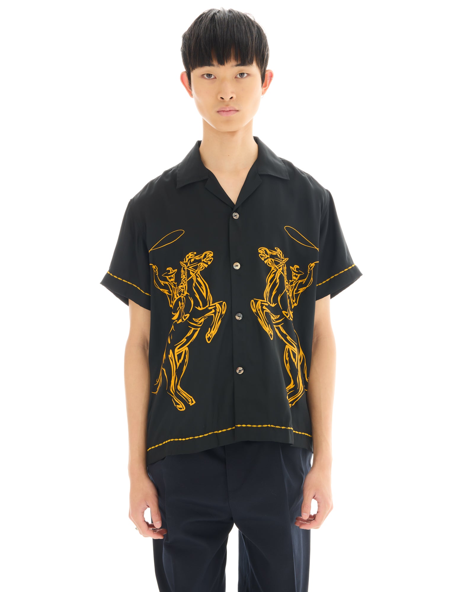 Cowboy Silk Shirt