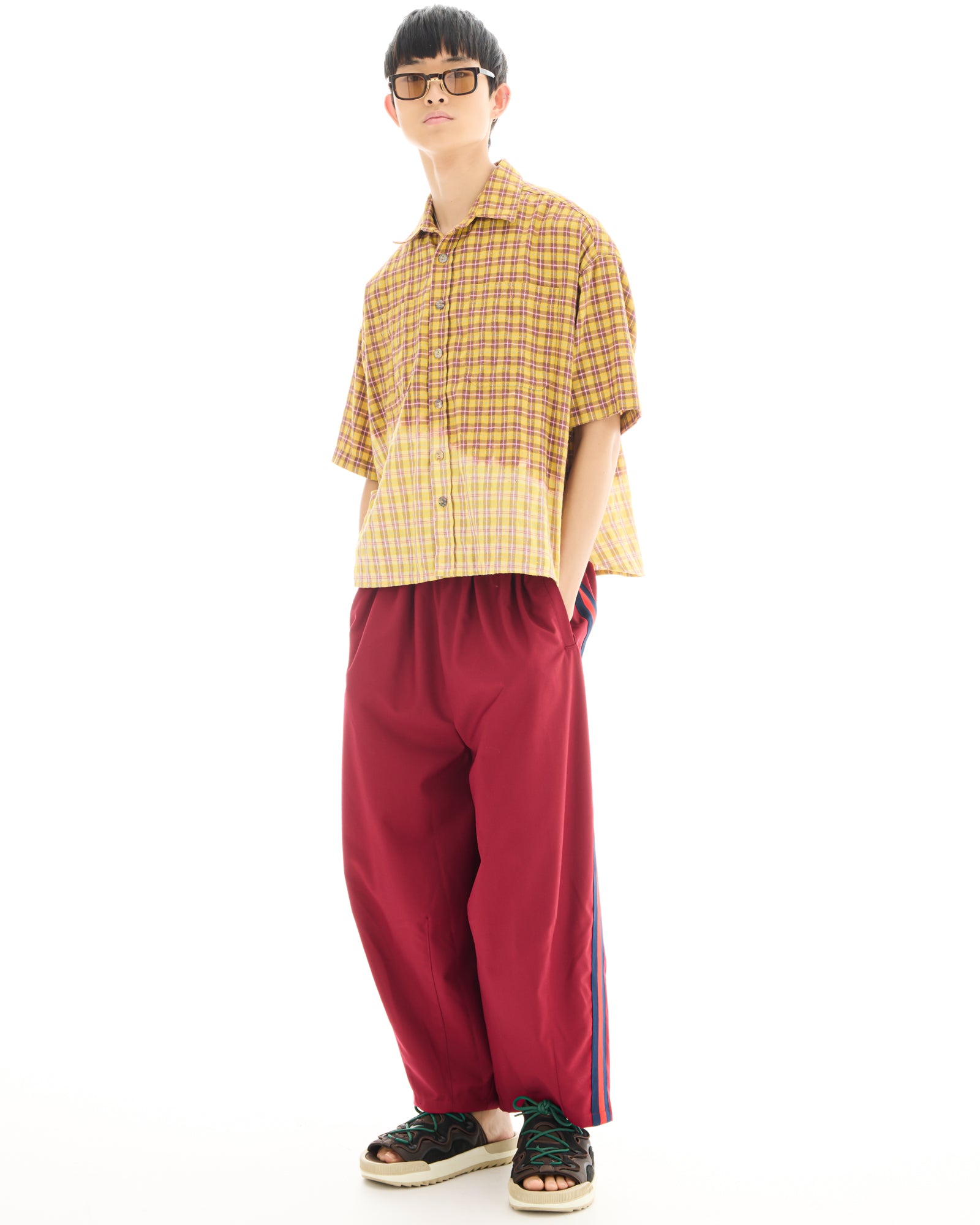 Fear And Loathing Bleached Check Shirt