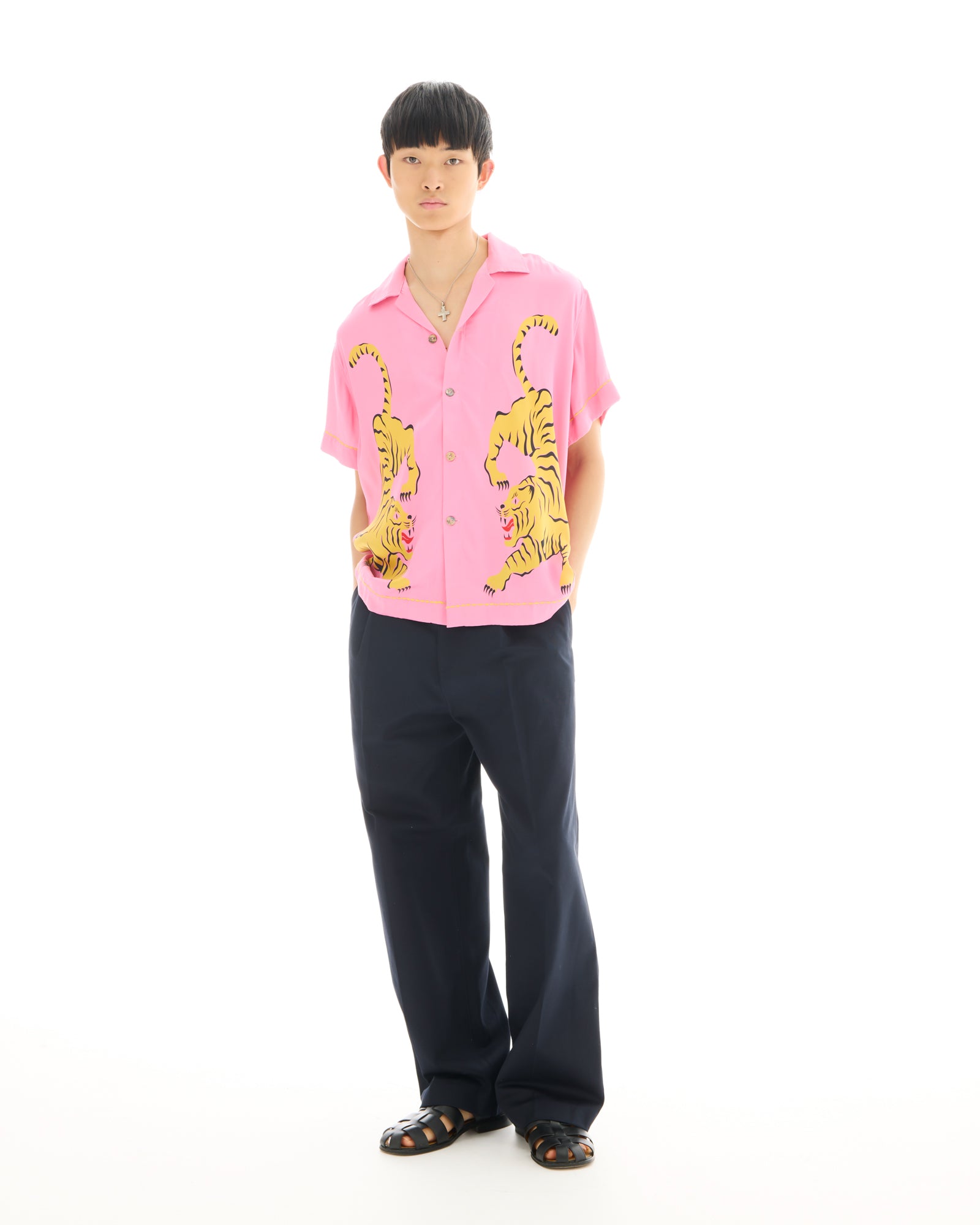 Crouching Tiger Silk Shirt
