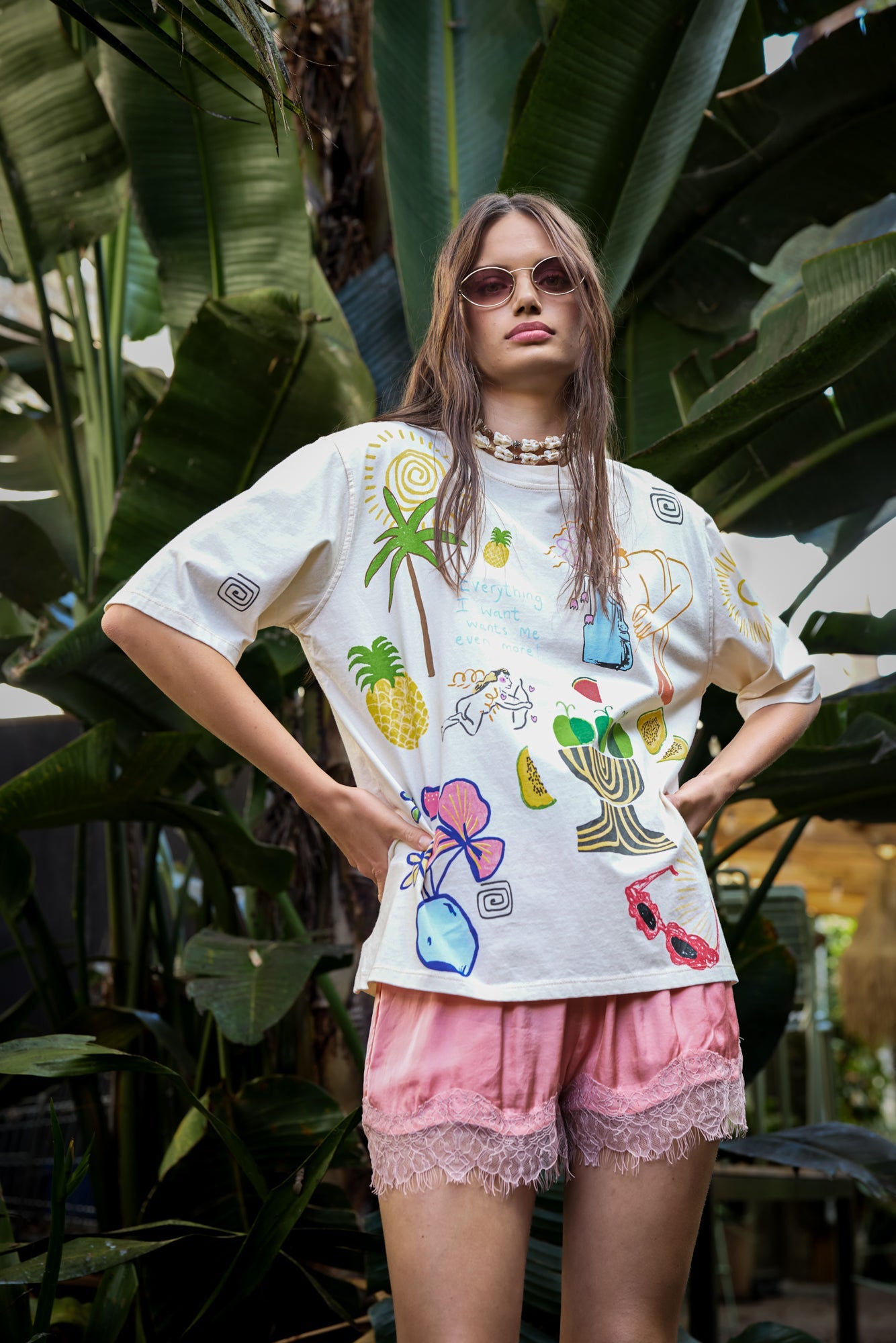 Everything I Want Illustrated Tee by THE TALES - product photo