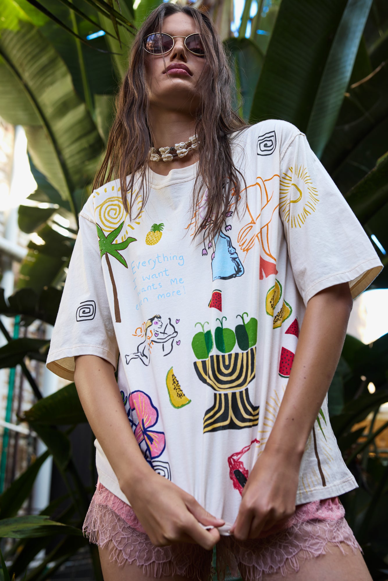 Everything I Want Illustrated Tee