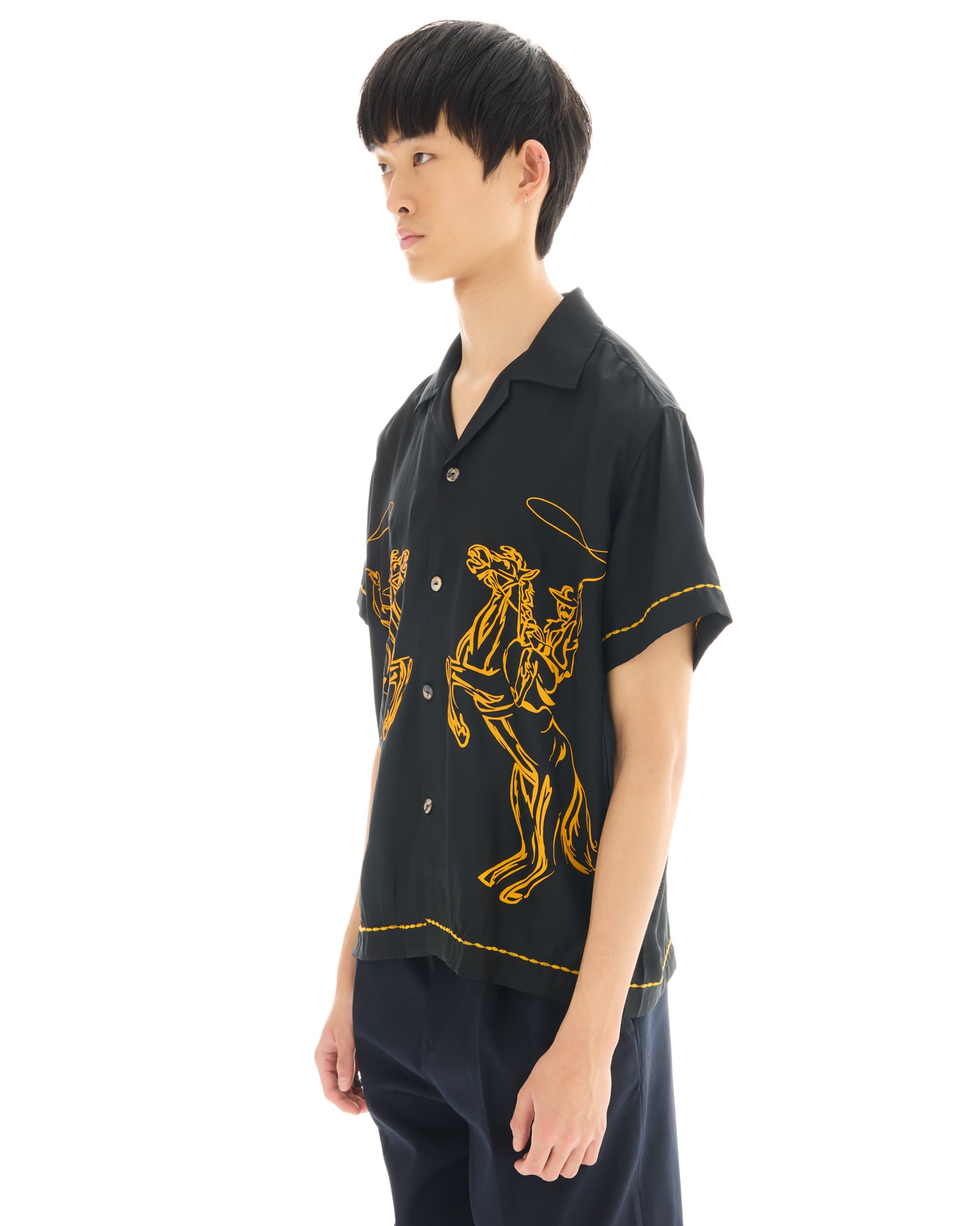Cowboy Silk Shirt