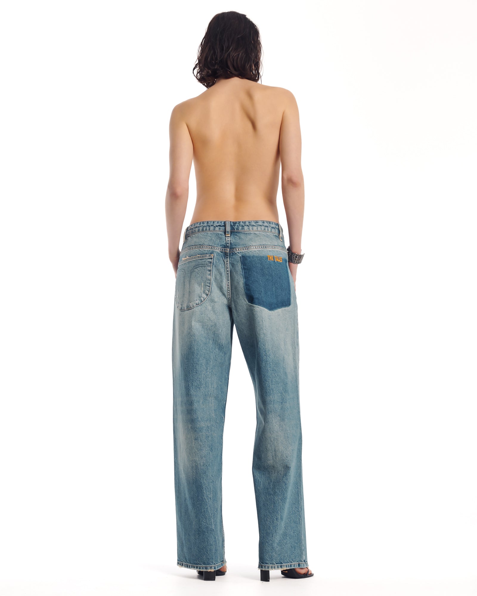 The Tales Rolled Waist Denim jean