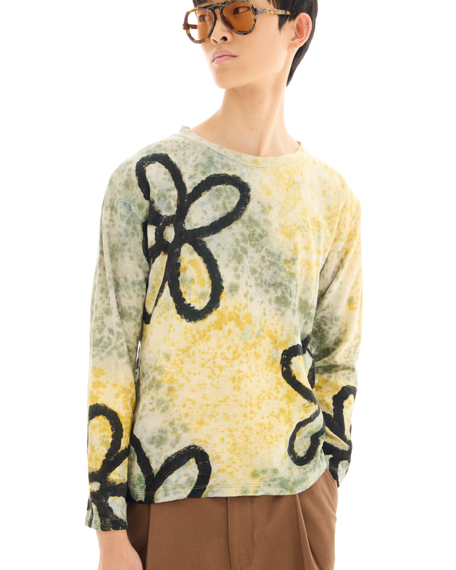The Tales Floral Street Hemp Tee