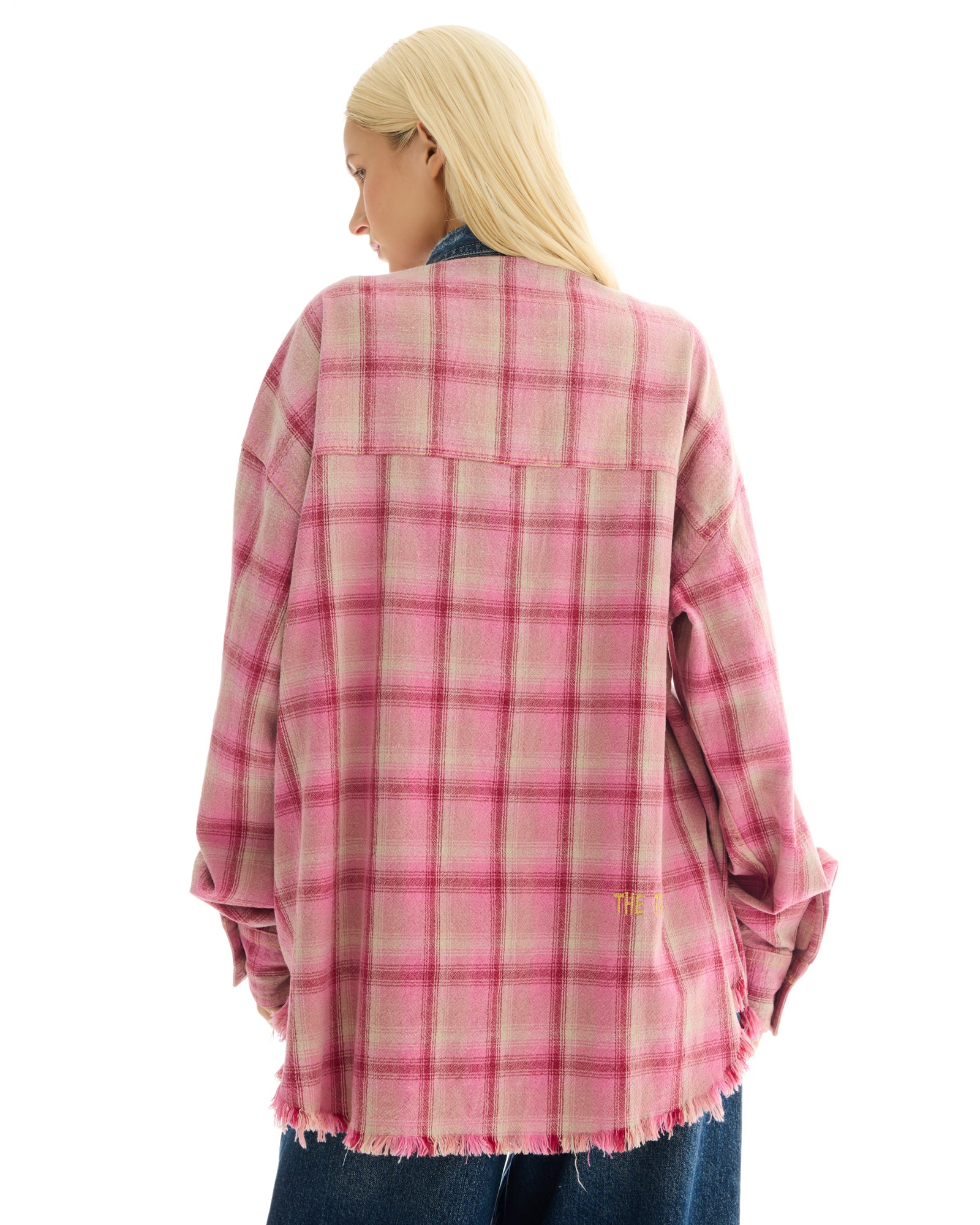 ザ・テイルズ ヴィンテージウォッシュフランネルシャツ