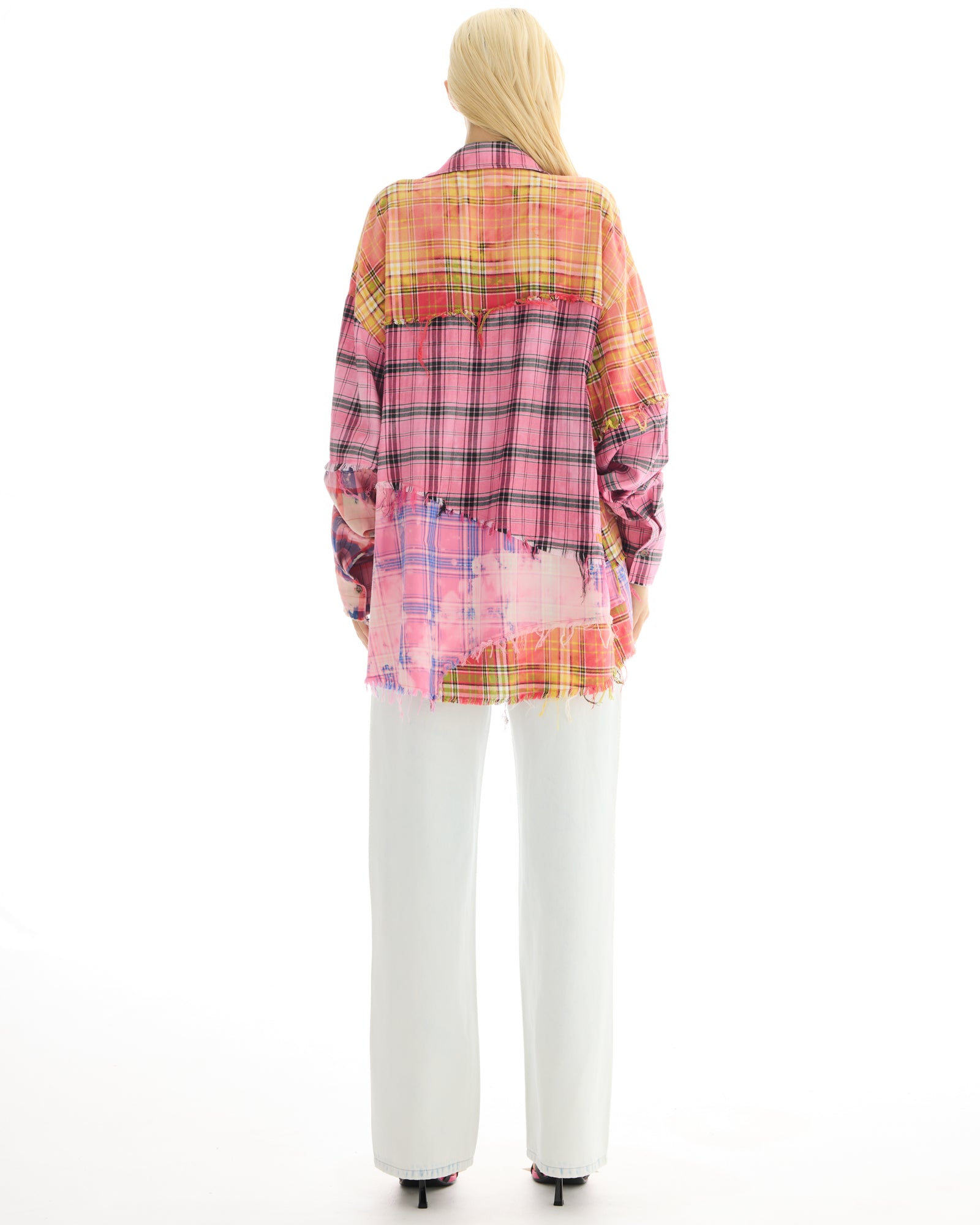 The Tales Reworked And Destroyed Check Shirt