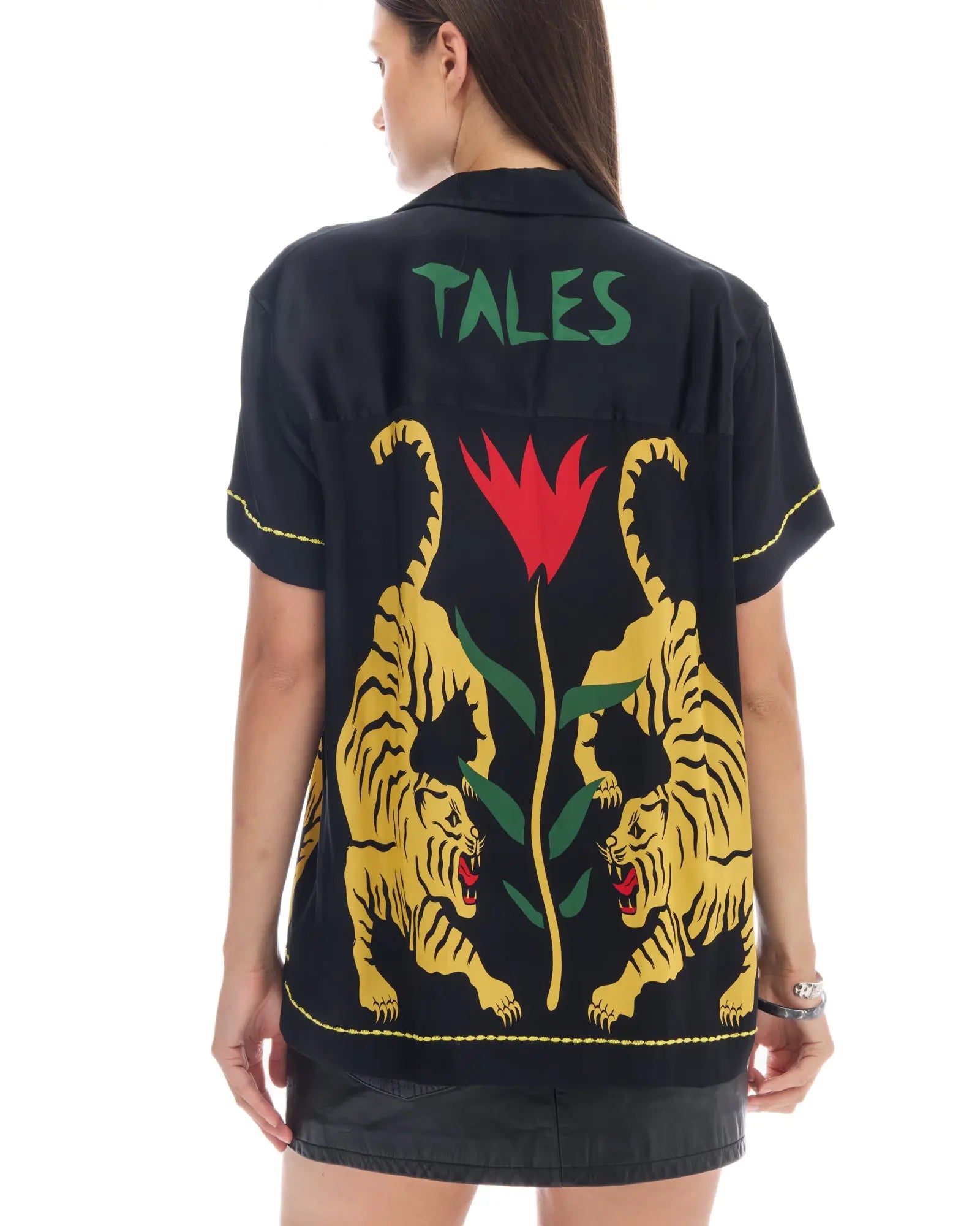 Crouching Tiger Silk Shirt