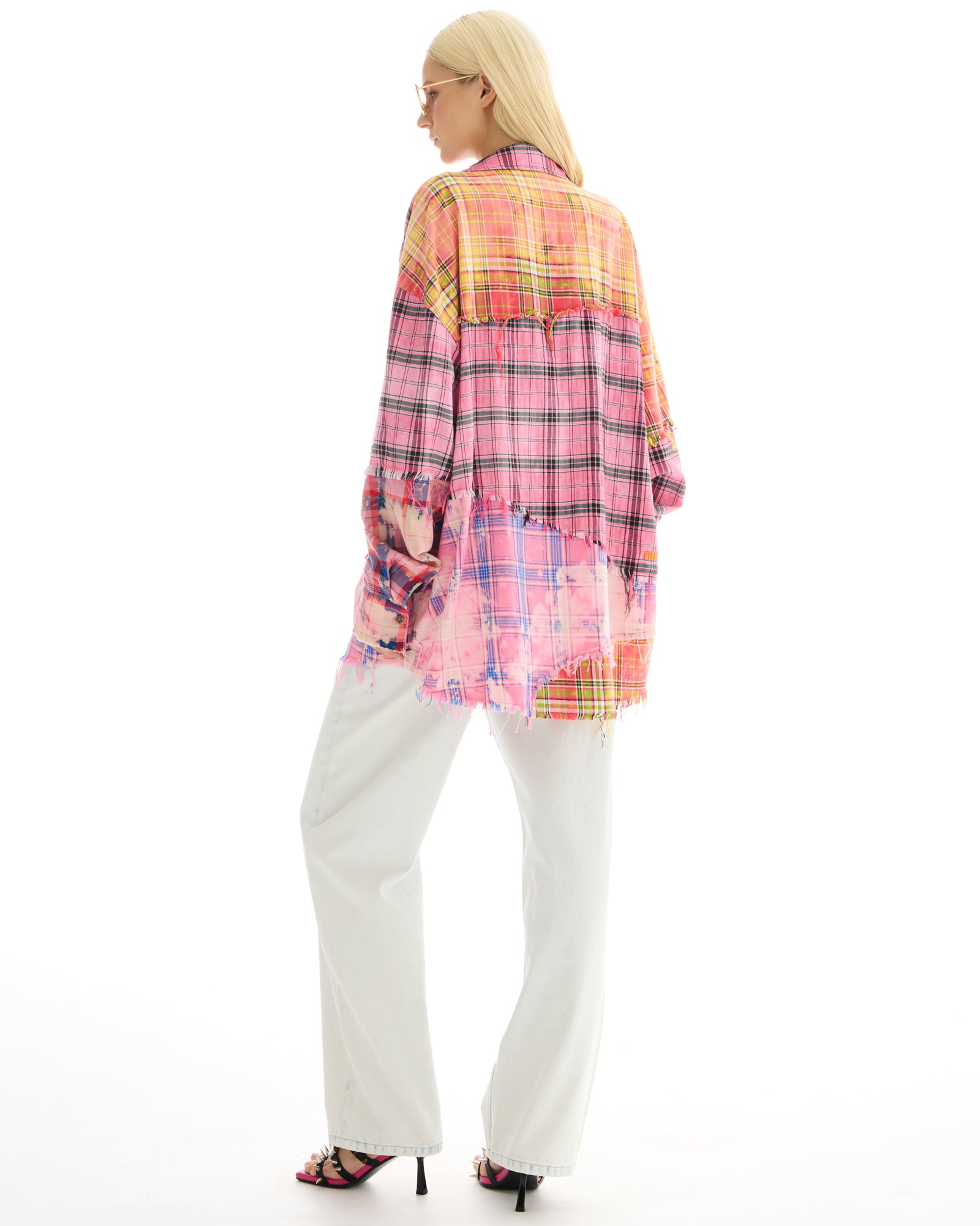 The Tales Reworked And Destroyed Check Shirt