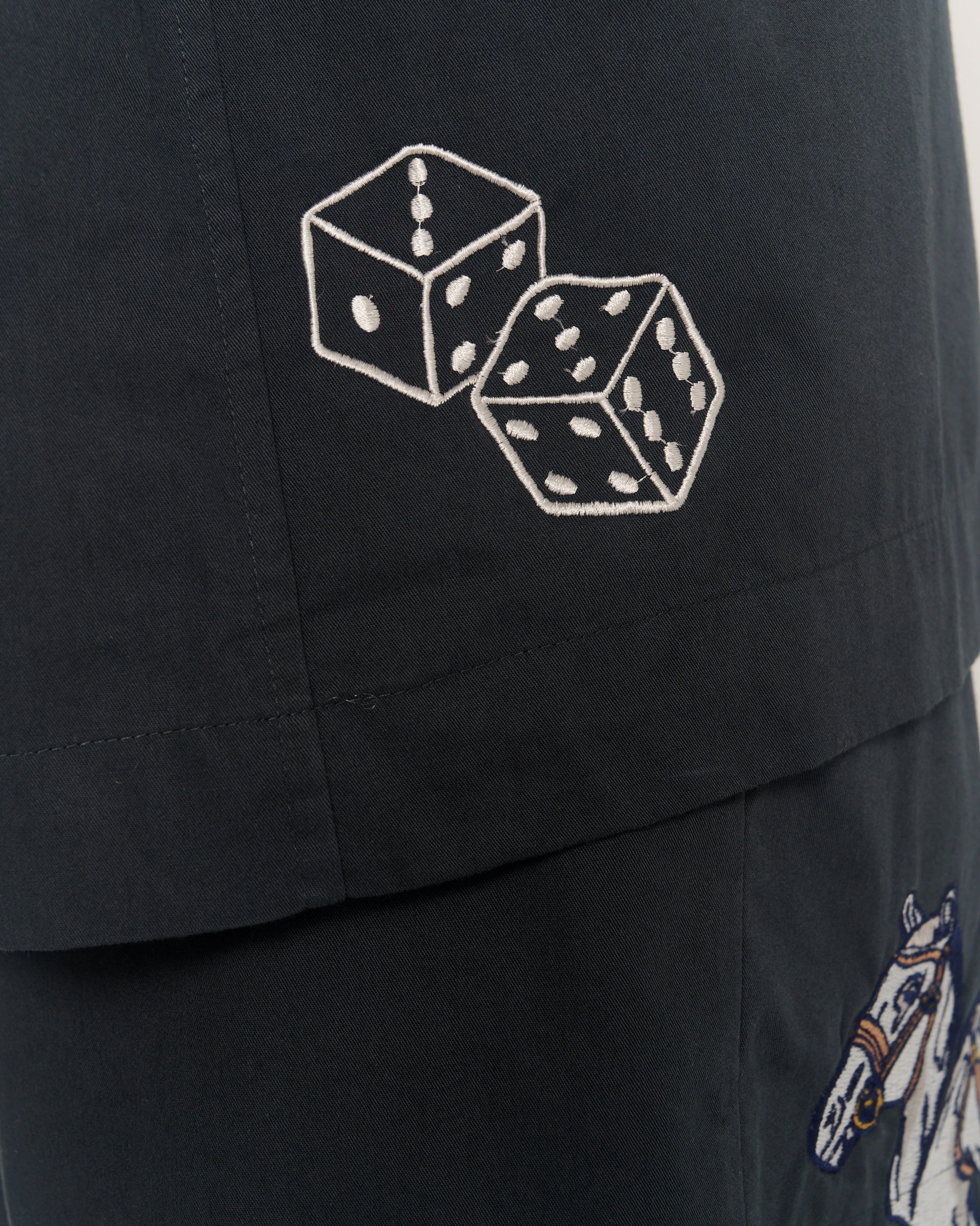 Roll the Dice Embroidered Shirt- Limited Edition 1 of 1