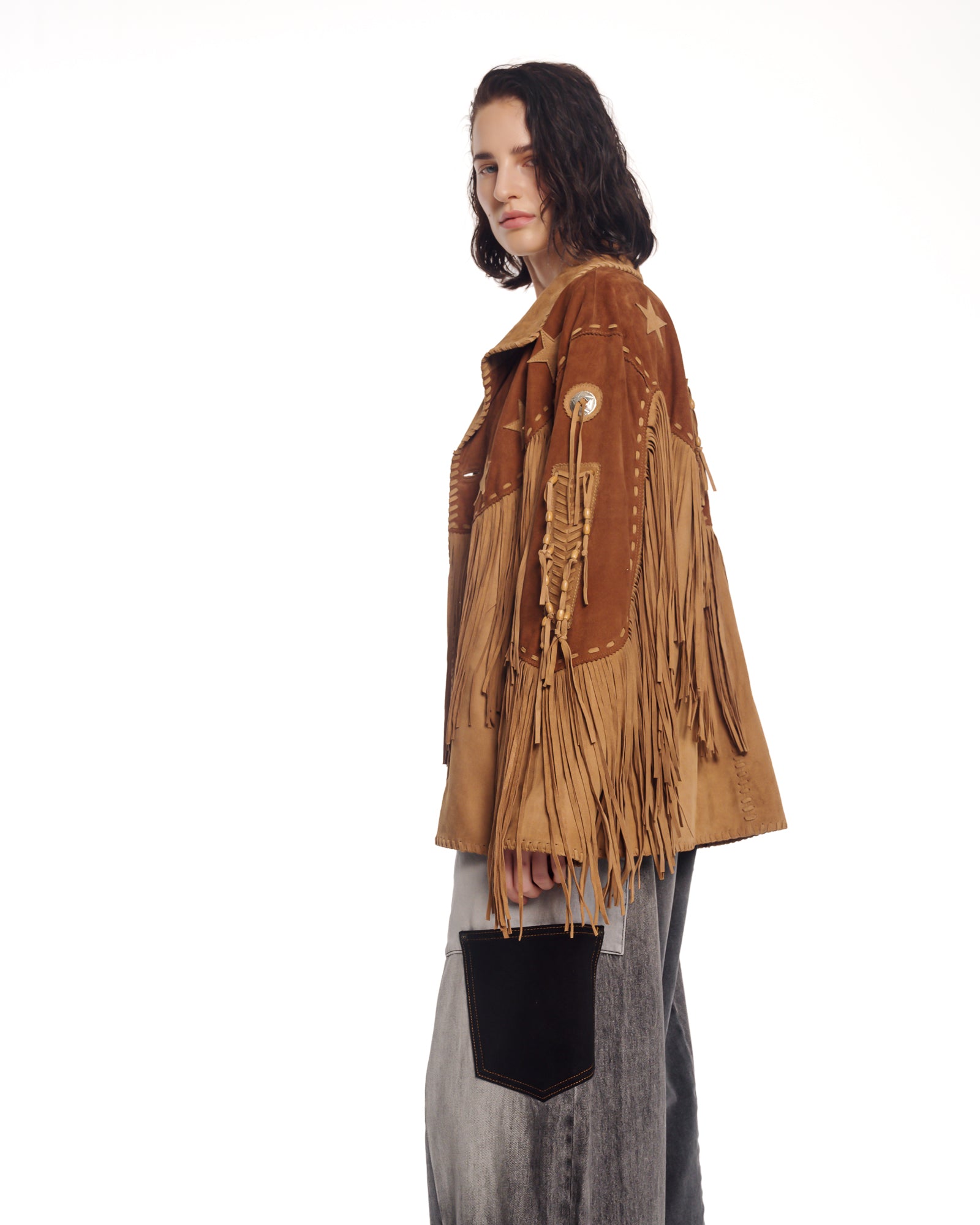 The Tales Fringed Suede Jacket