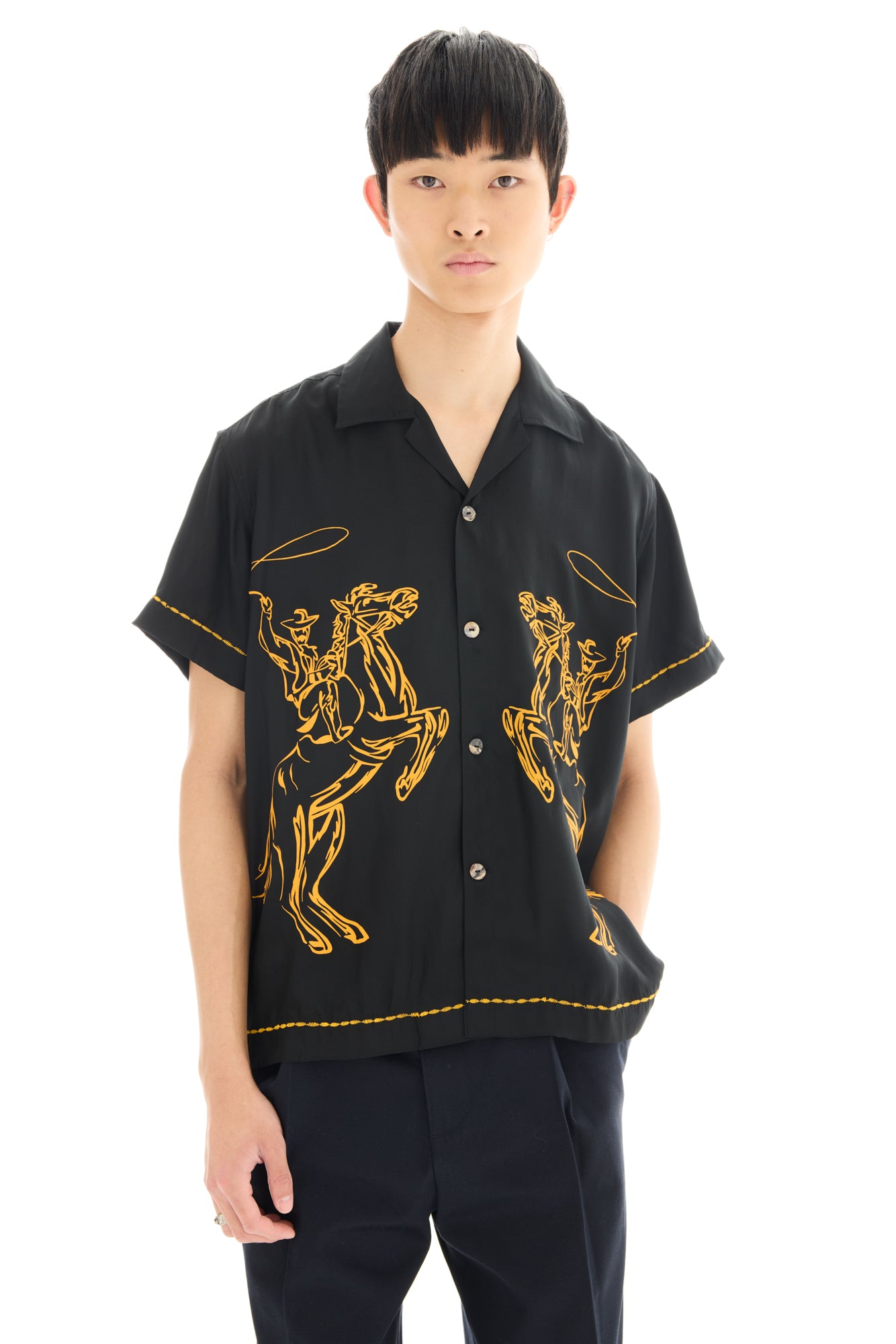 Cowboy Silk Shirt