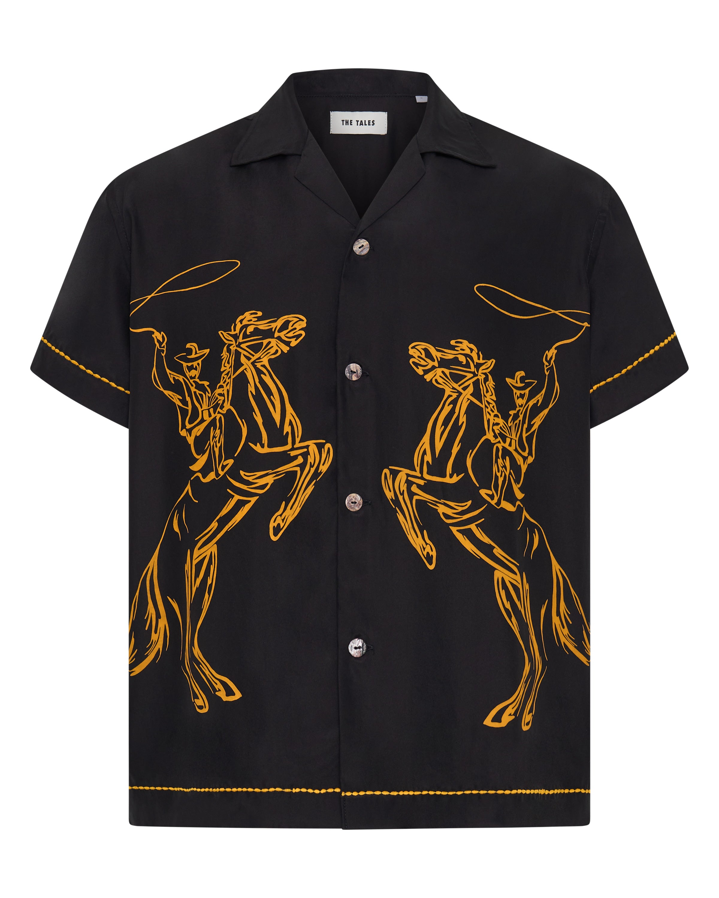 カウボーイシルクシャツ