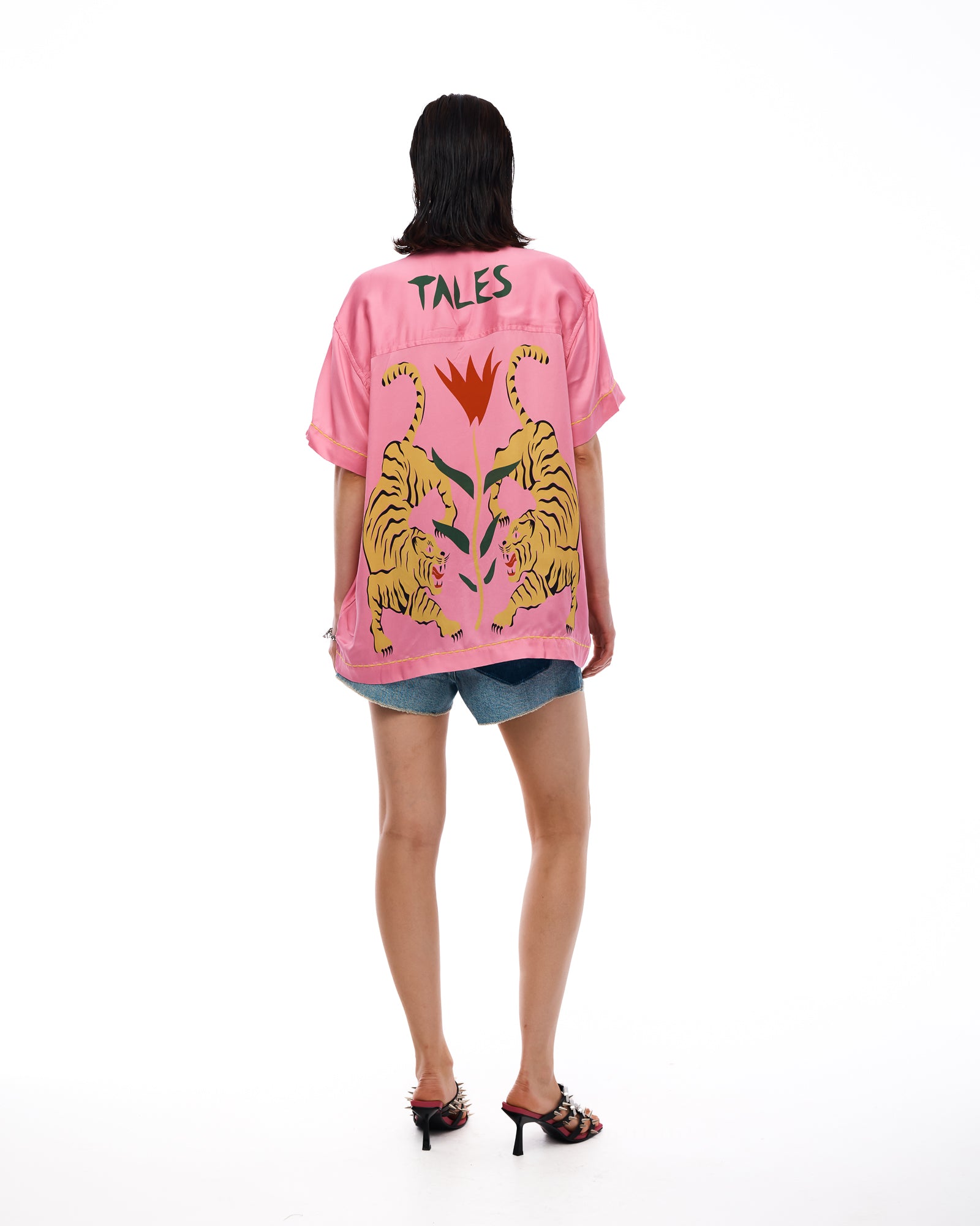 Crouching Tiger Silk Shirt