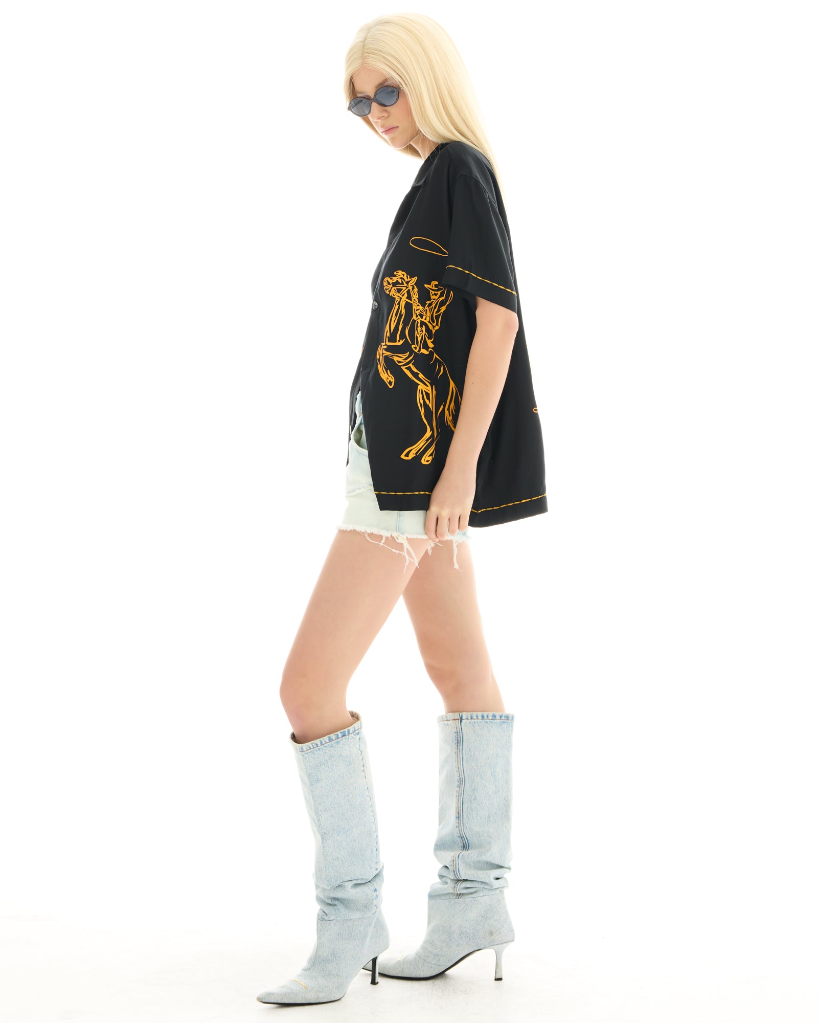 Cowboy Silk Shirt