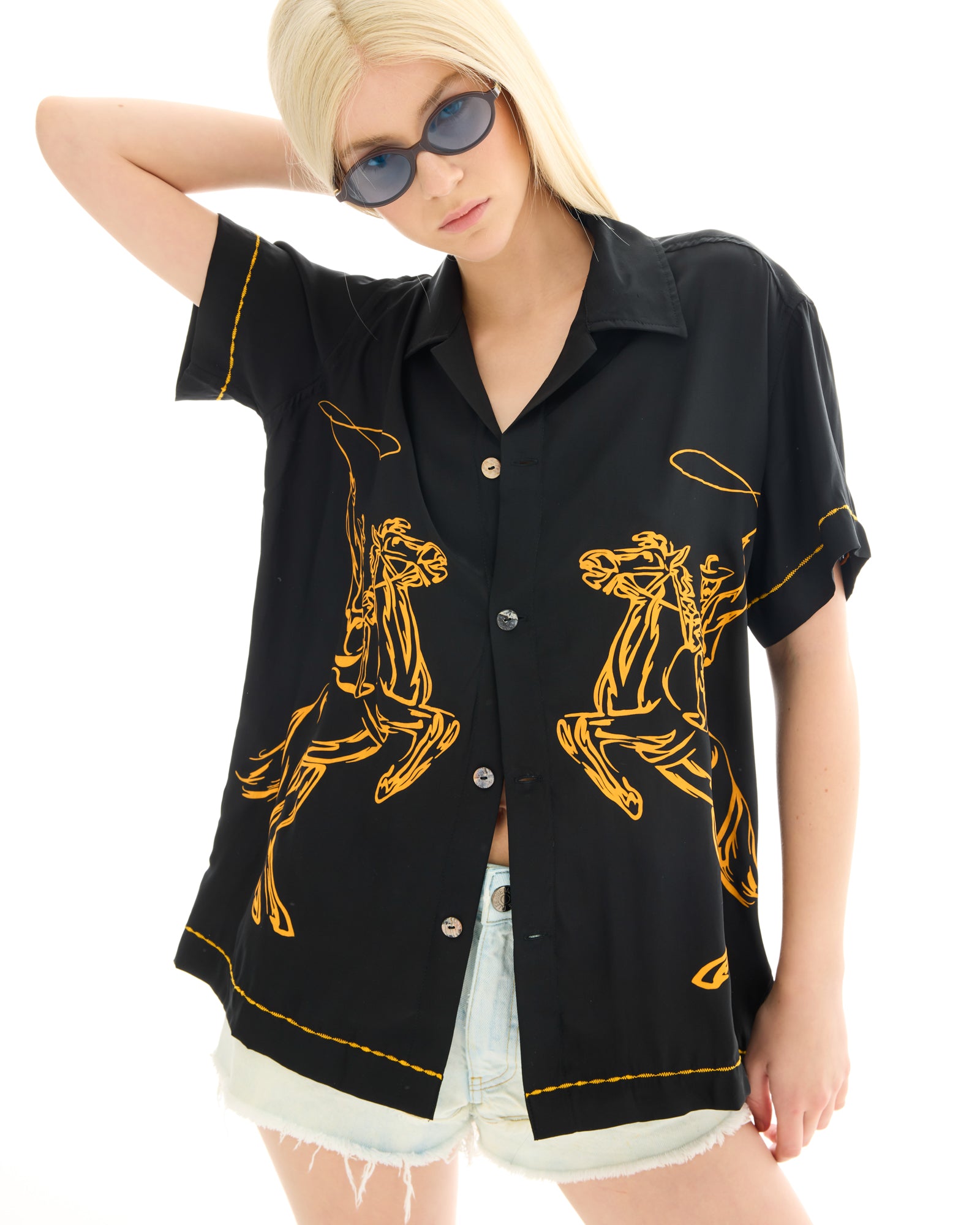 Cowboy Silk Shirt