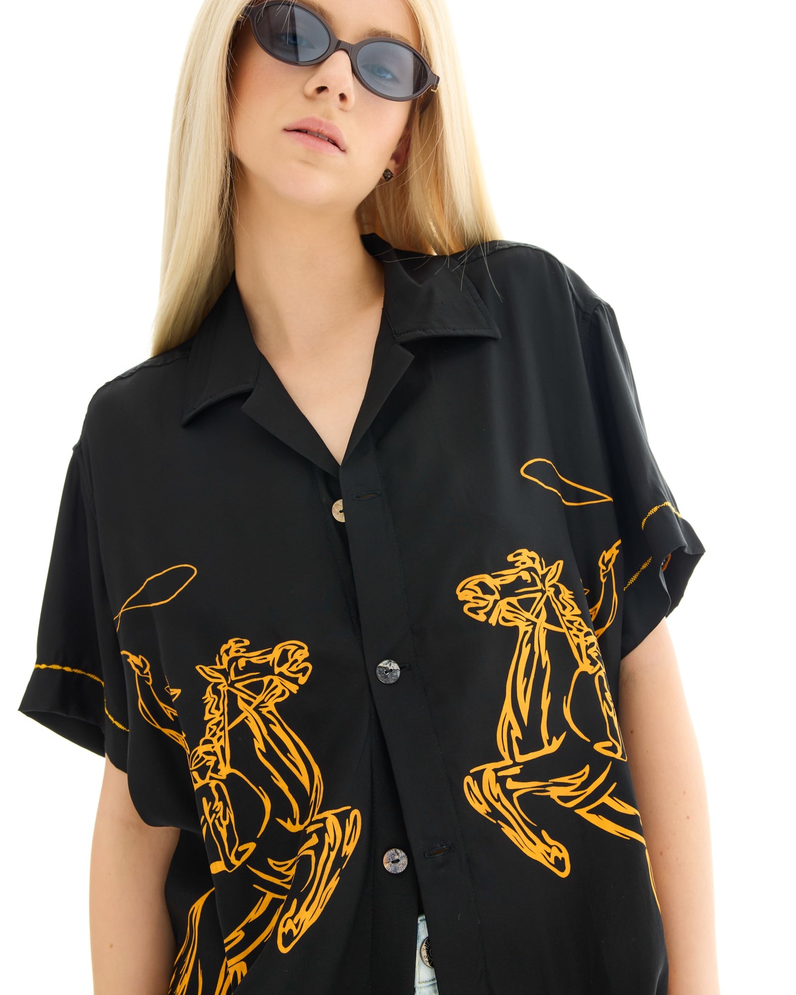 Cowboy Silk Shirt