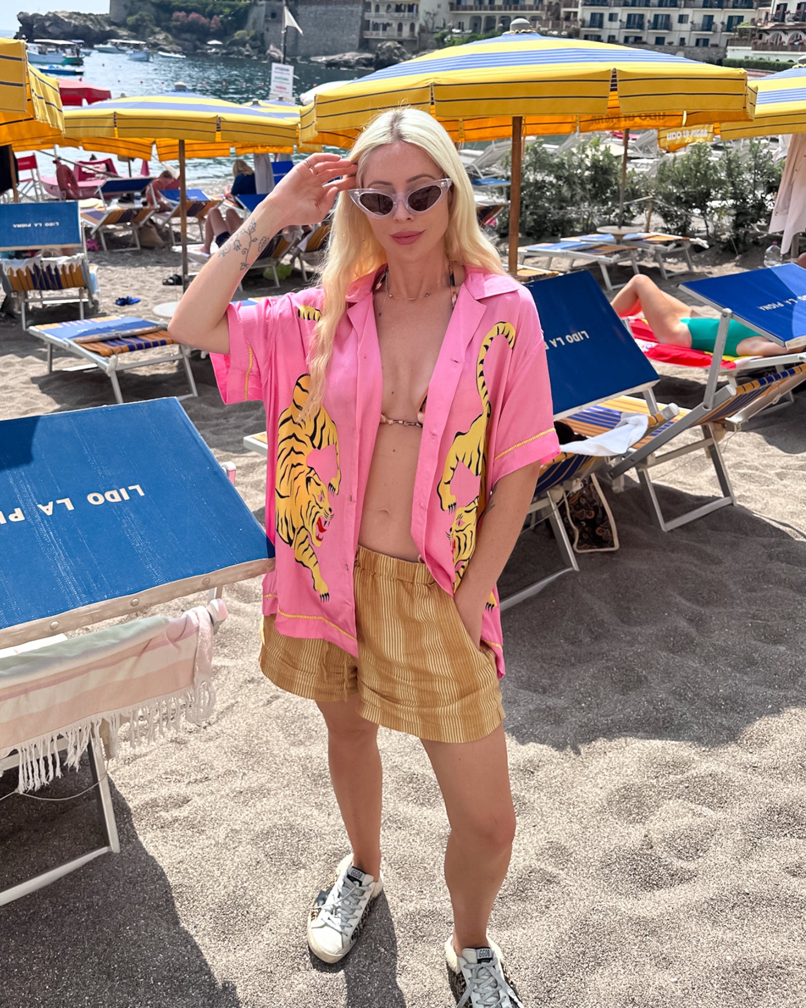 Crouching Tiger Washed Silk Shirt