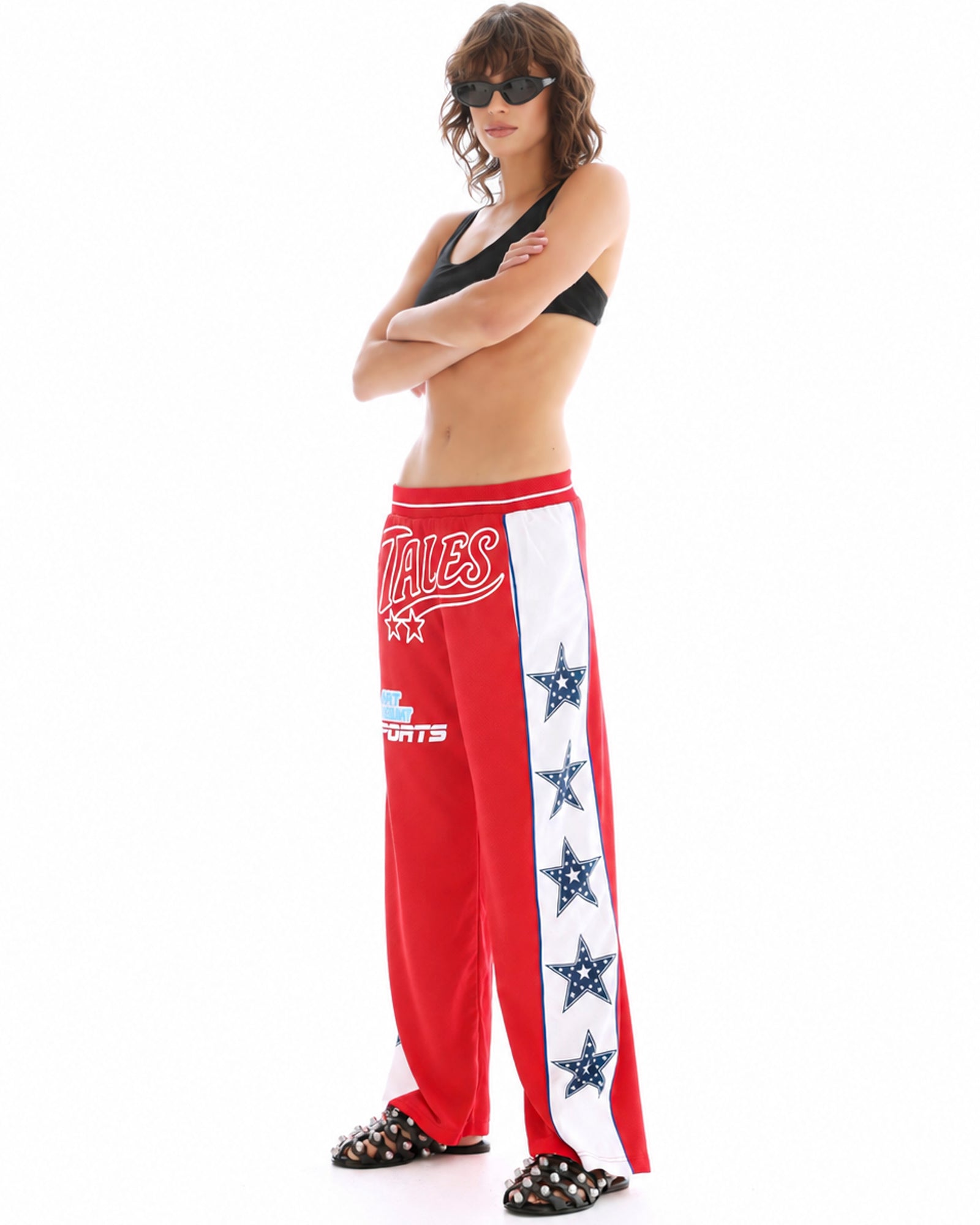Tales Red Star Track Pants