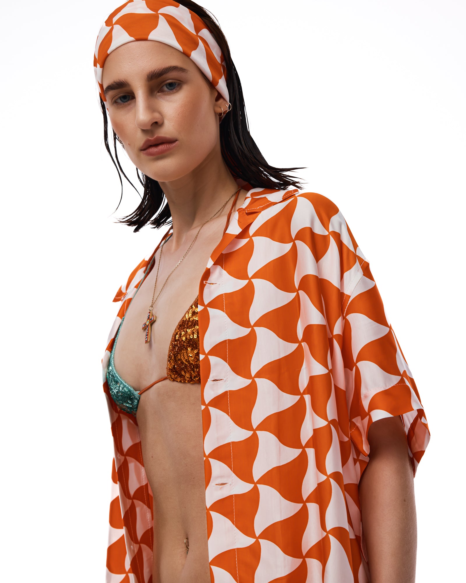 The Tales Cabana Satin Shirt