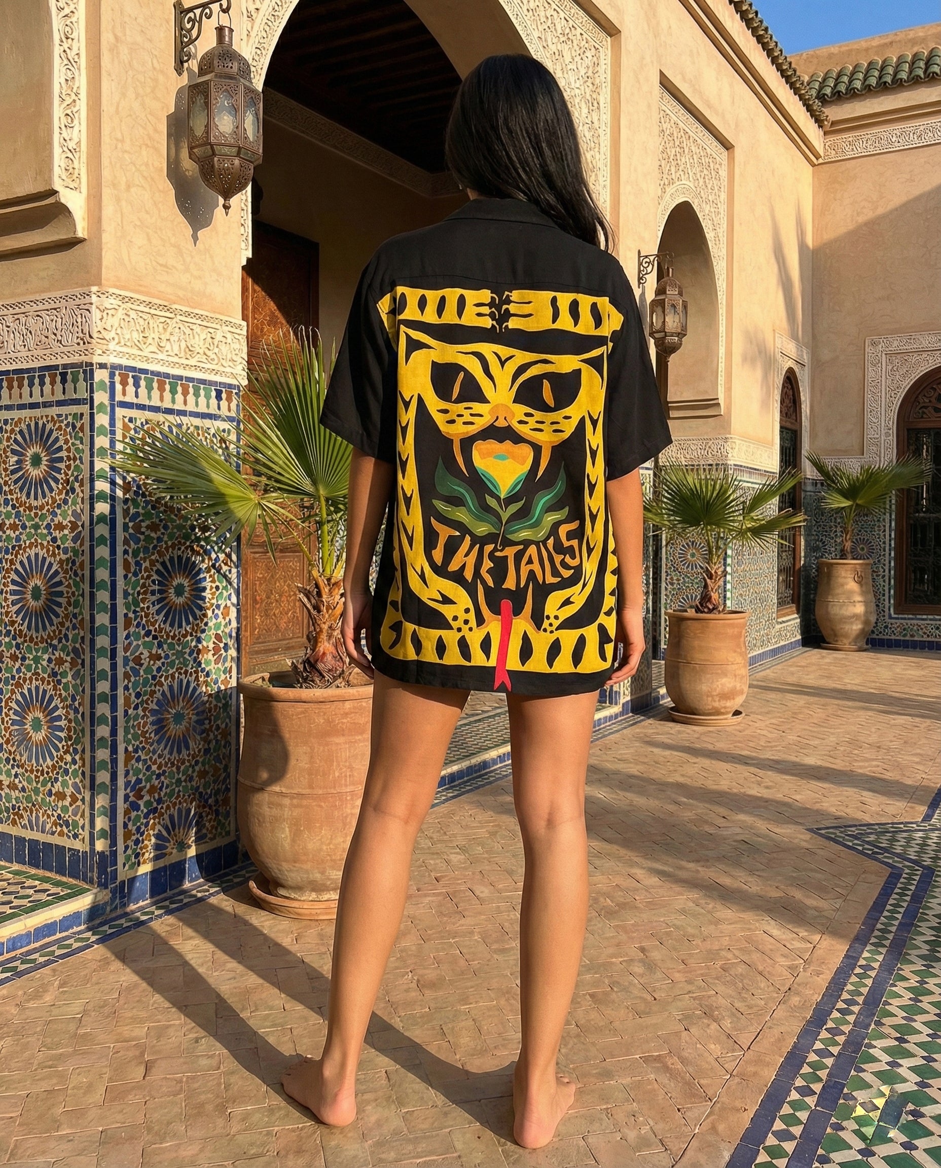 Tiger Snake Camp Shirt