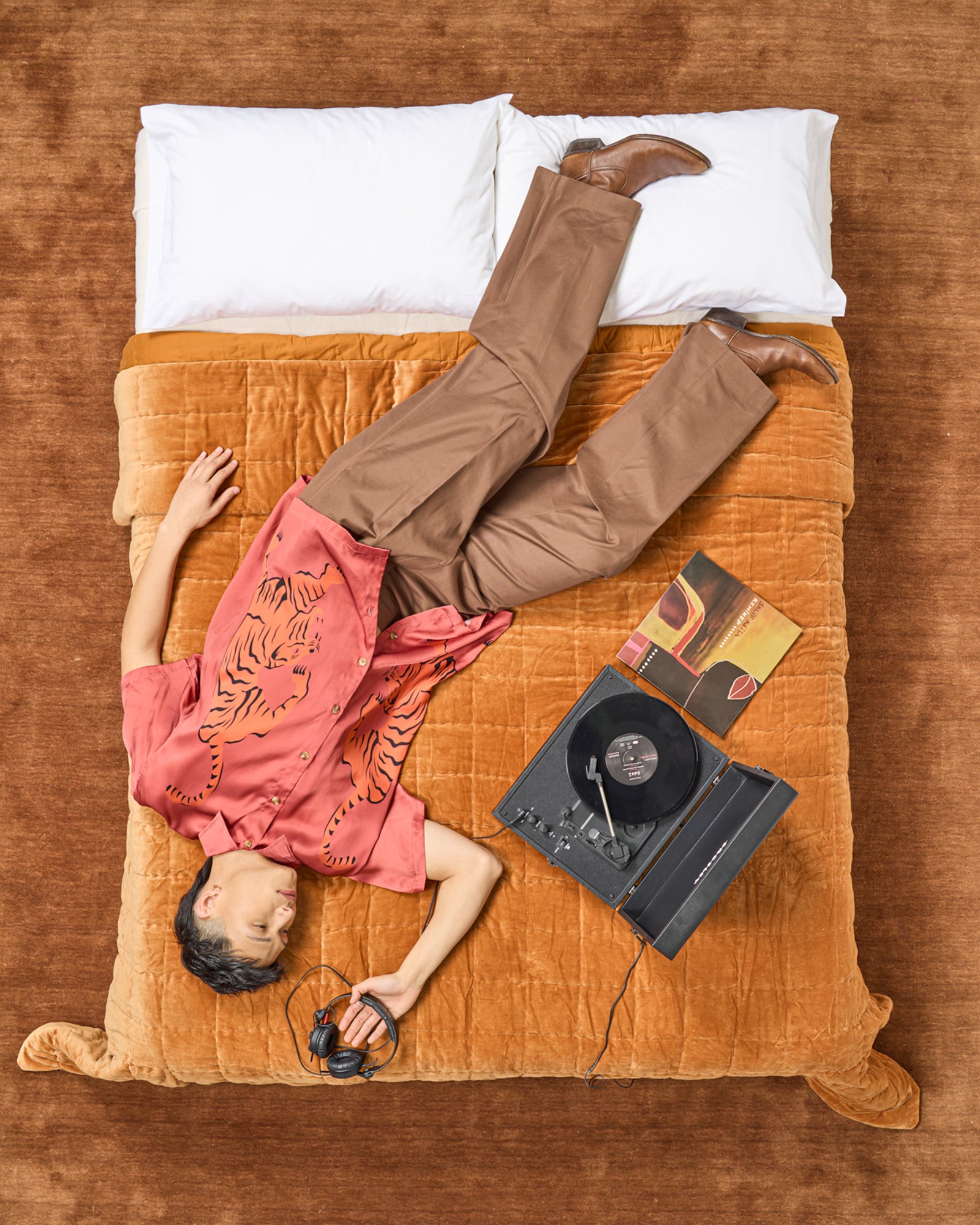 Crouching Tiger Silk Shirt