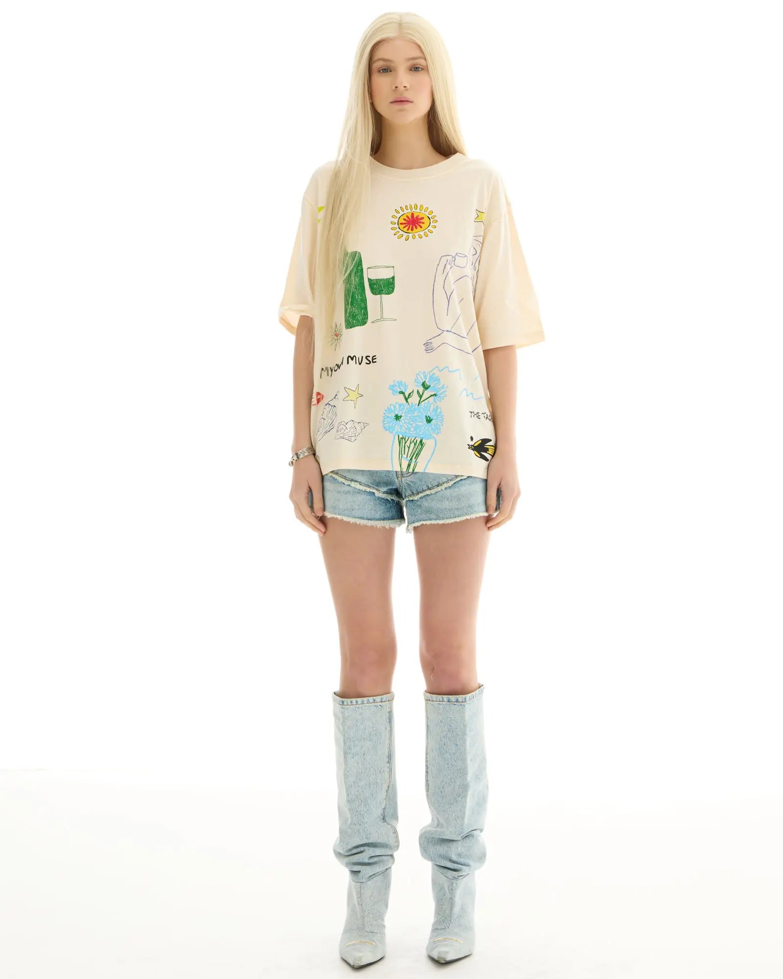 My Illustrated Muse Tee by THE TALES - product photo