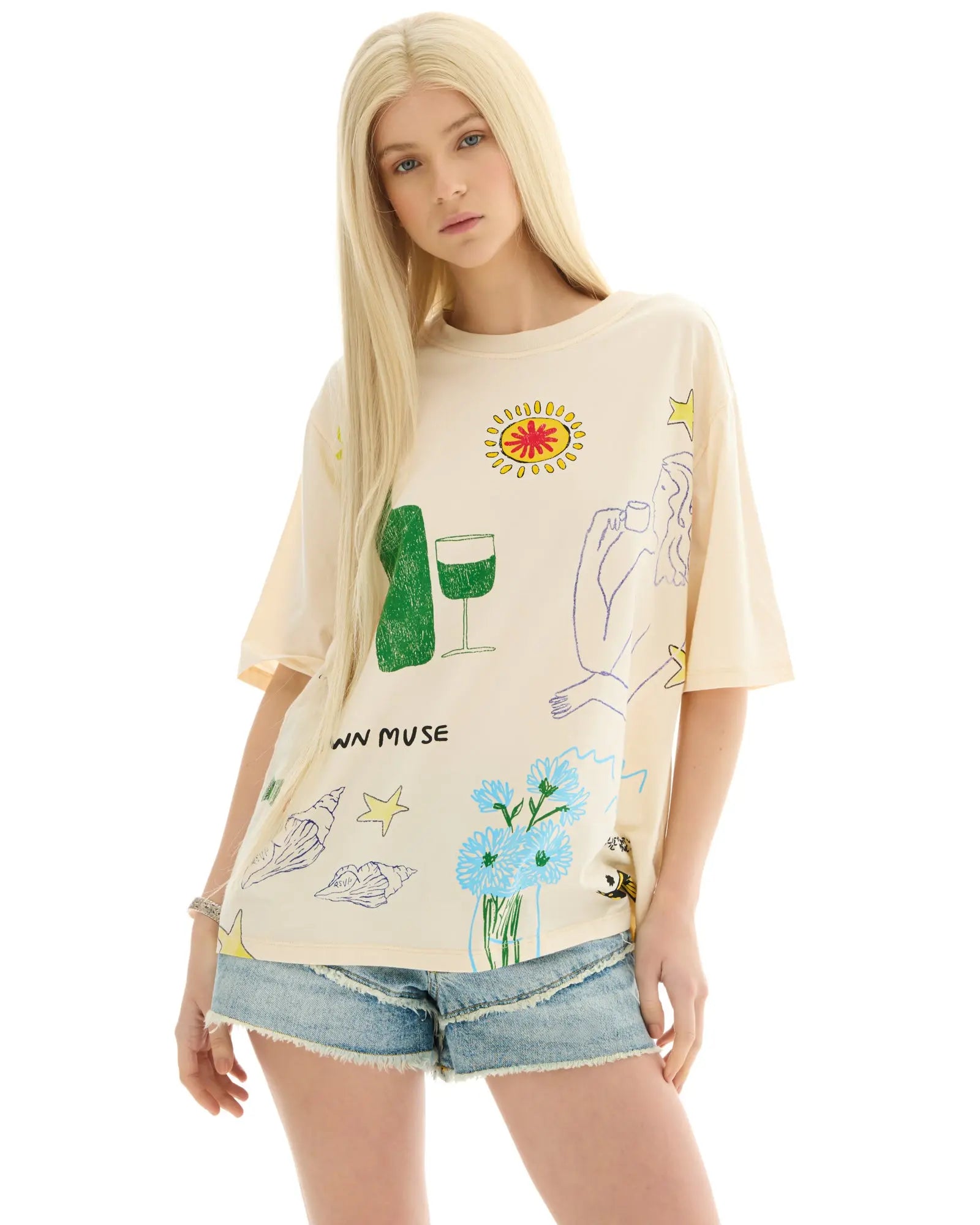 My Illustrated Muse Tee by THE TALES - product photo