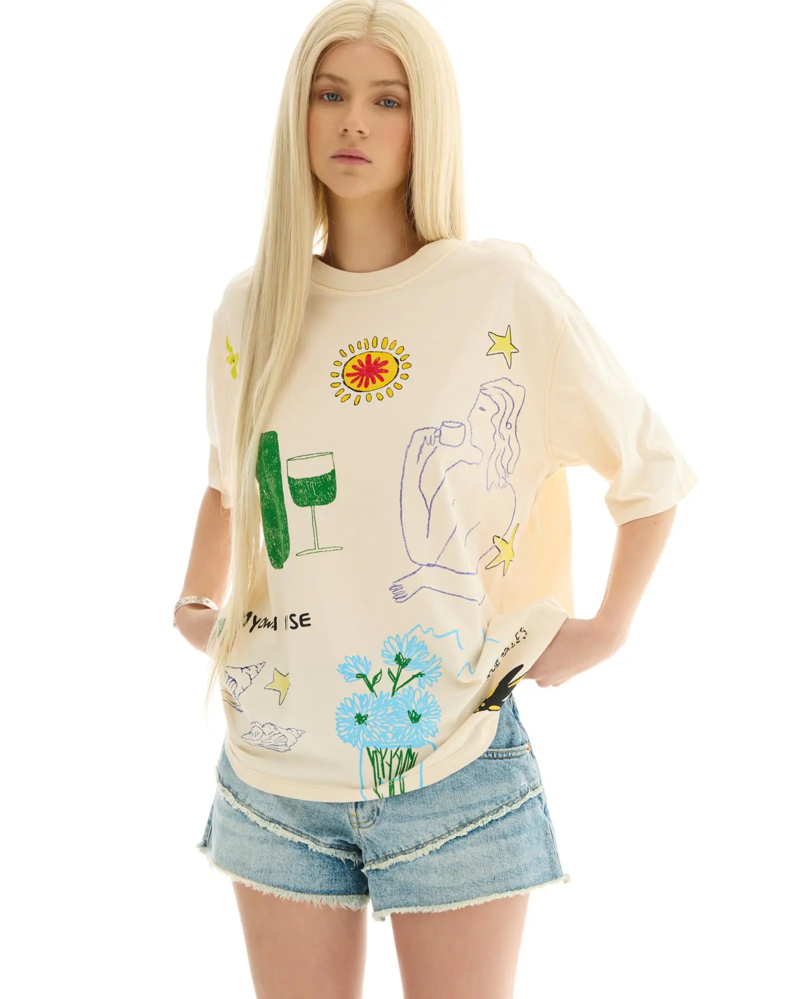 My Illustrated Muse Tee by THE TALES - product photo