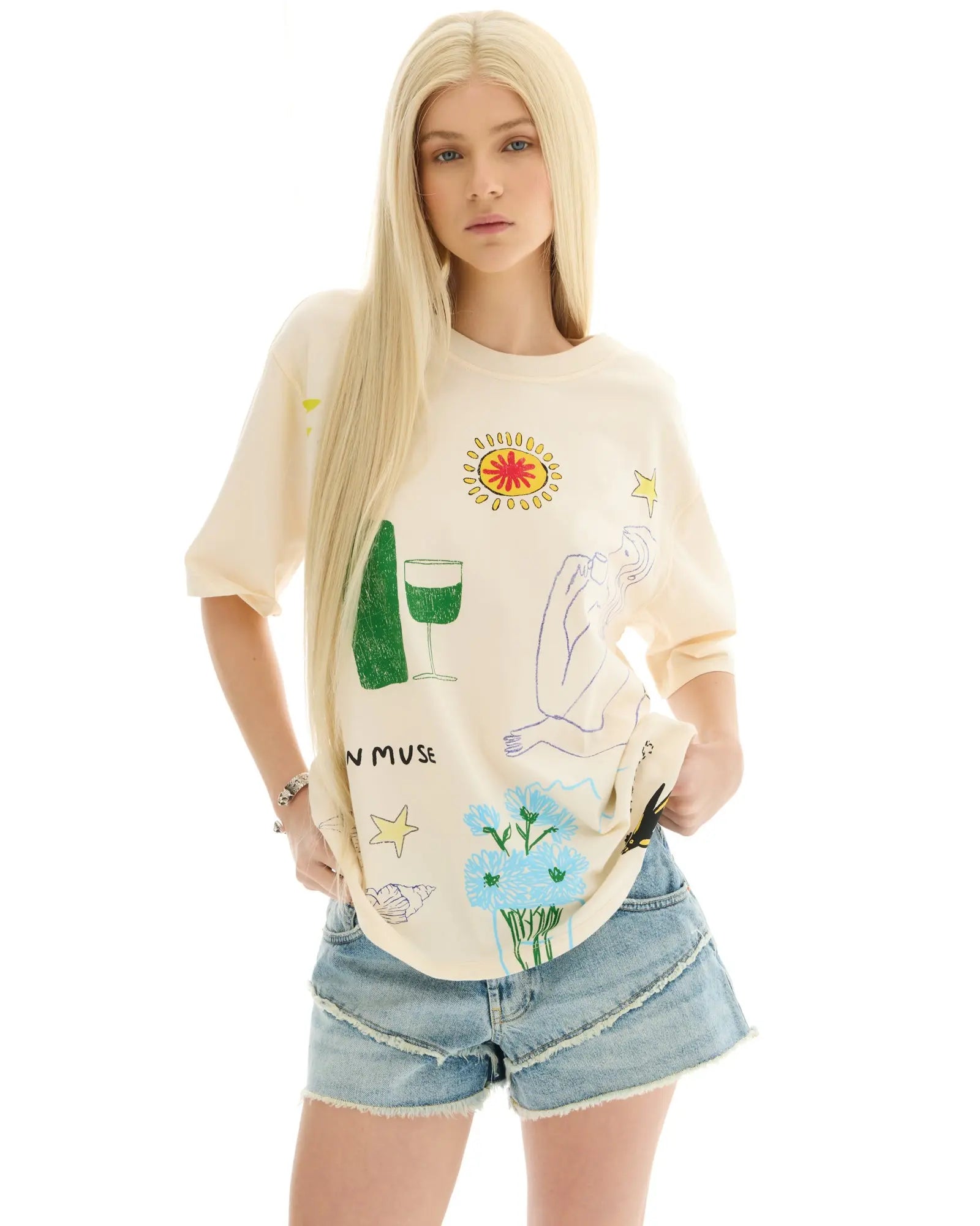 My Illustrated Muse Tee by THE TALES - product photo