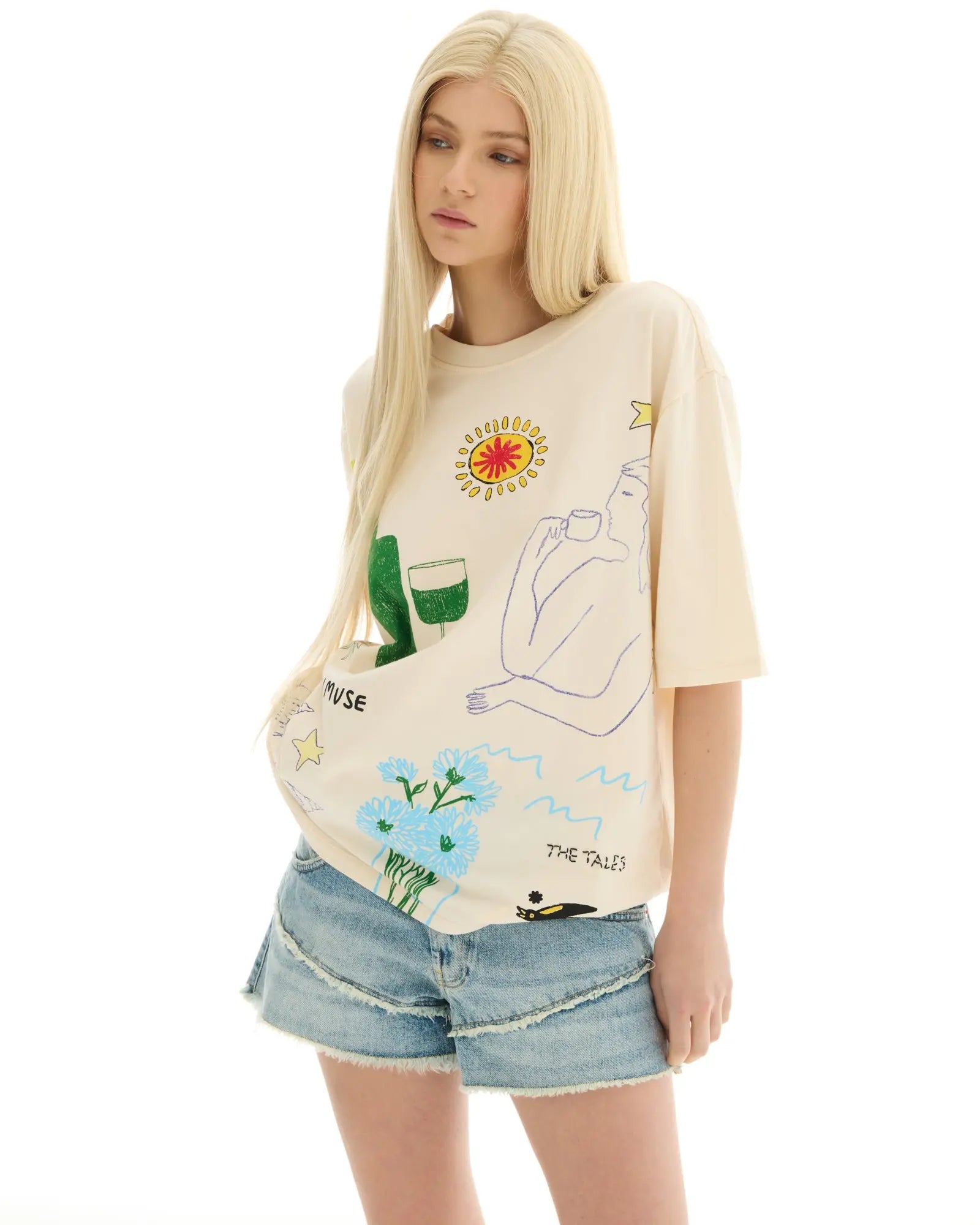 My Illustrated Muse Tee by THE TALES - product photo