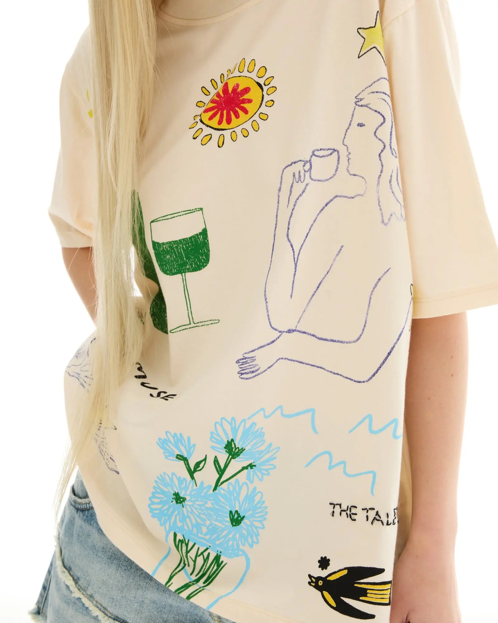 My Illustrated Muse Tee by THE TALES - product photo